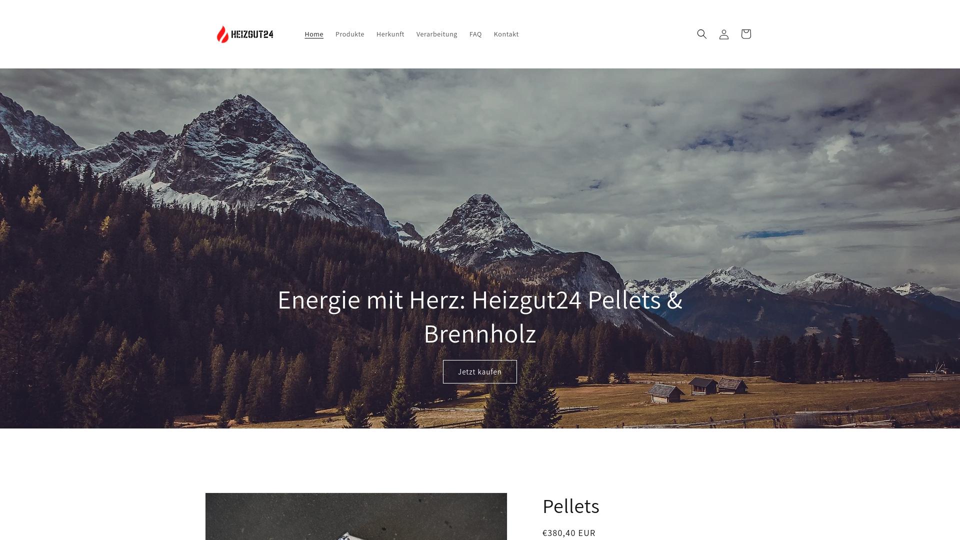 Screenshot heizgut24.com