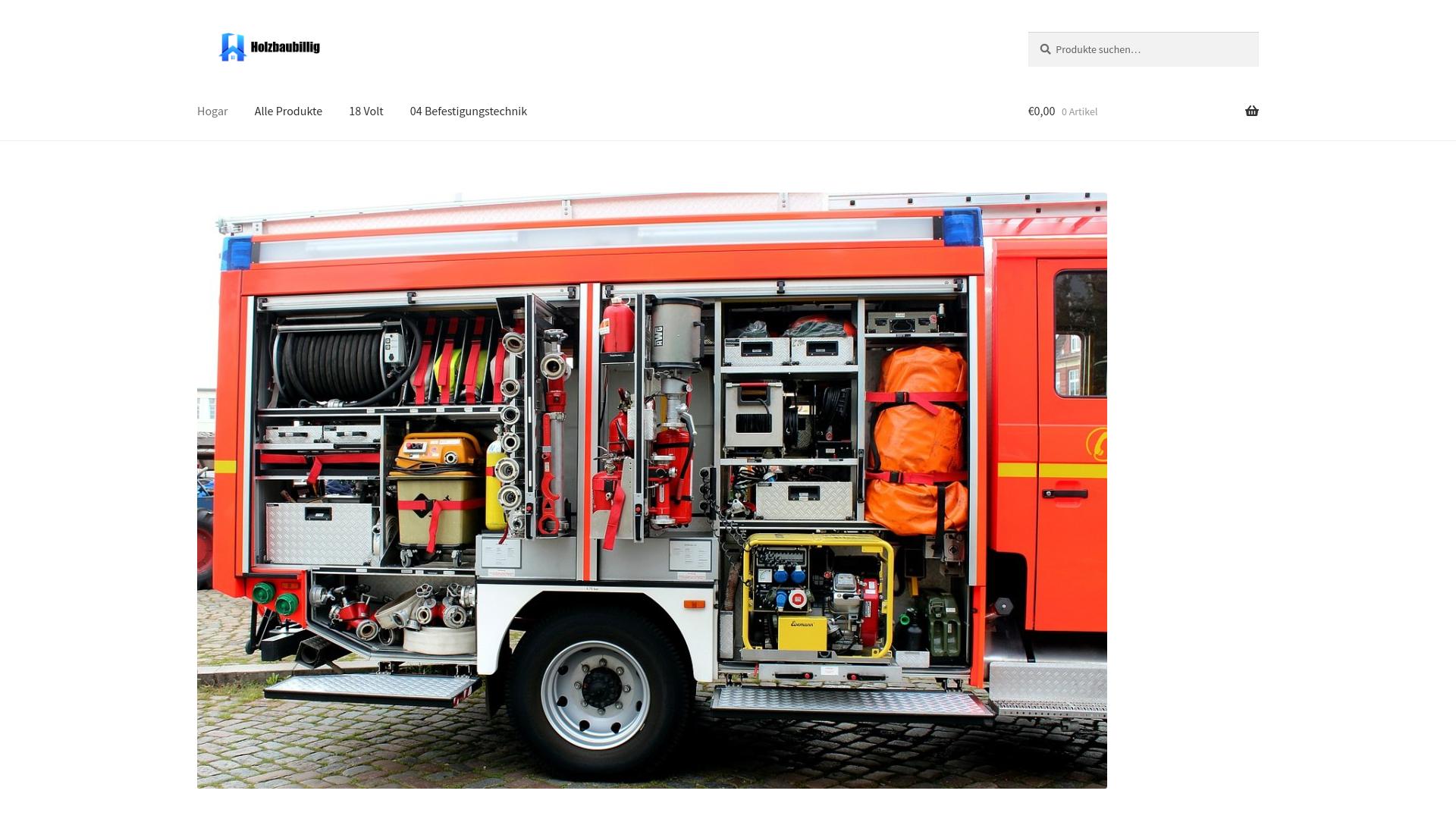 Screenshot holzbaubillig.com