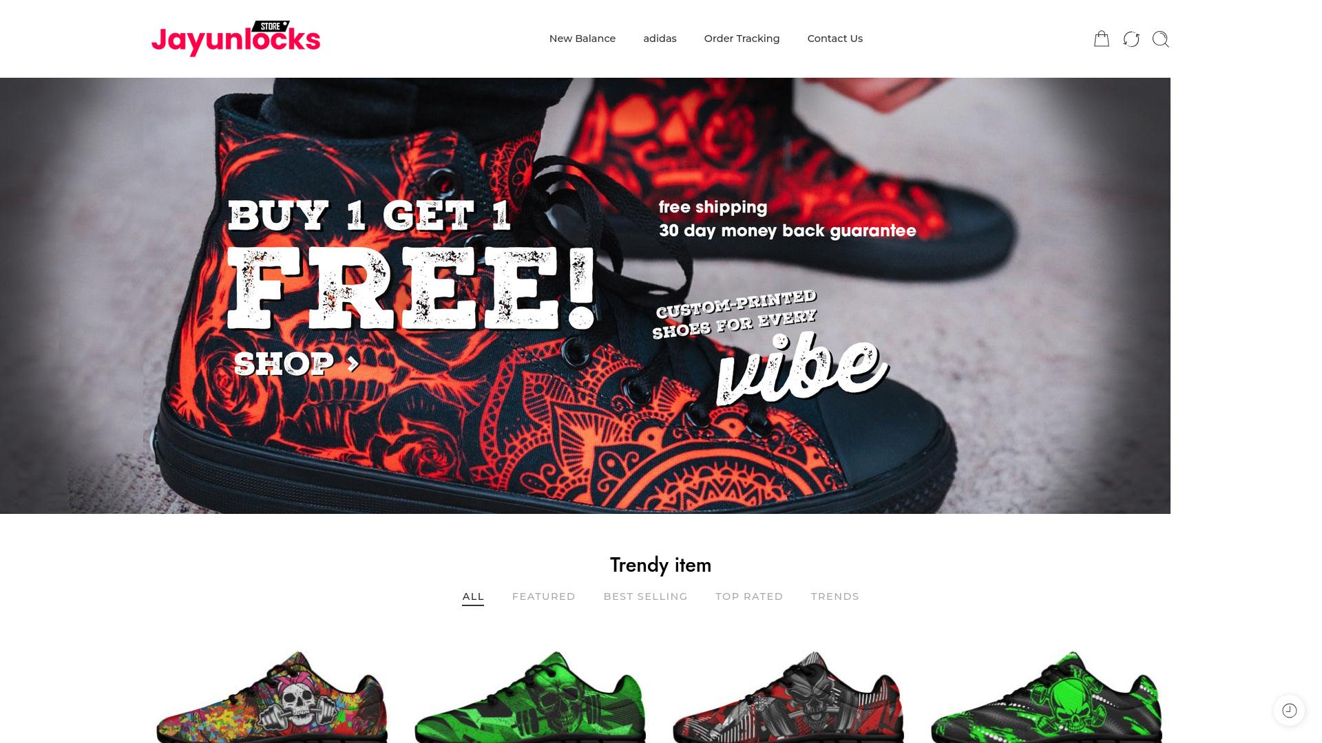 Screenshot jayunlocks.com