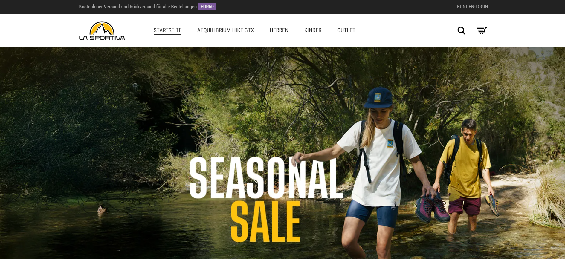 Screenshot la-sportivas.at