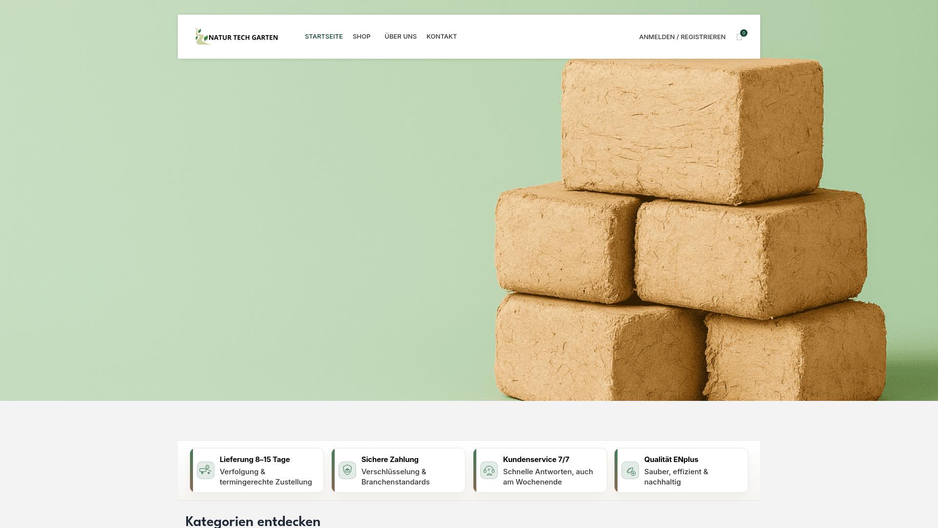 Screenshot naturtechgarten.com