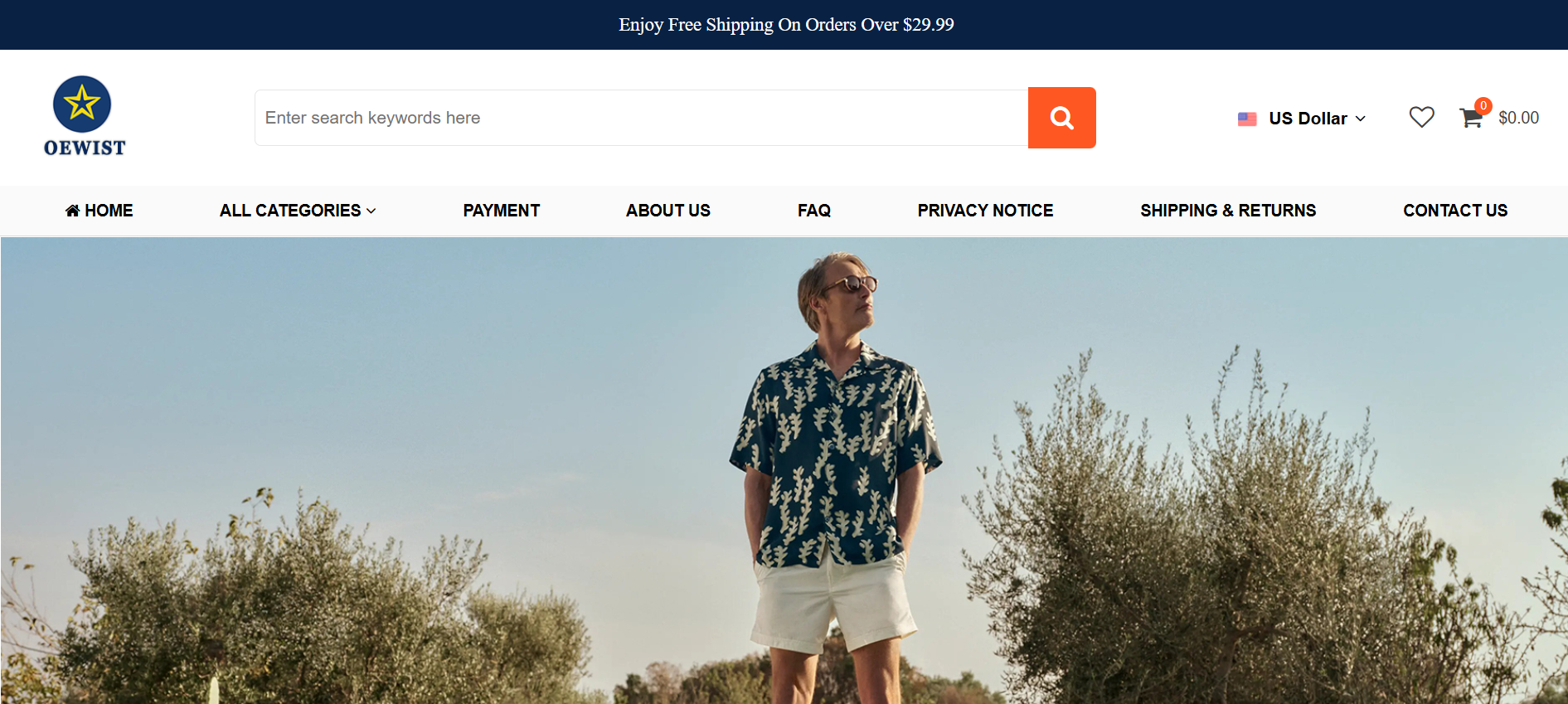 Screenshot oewist.com