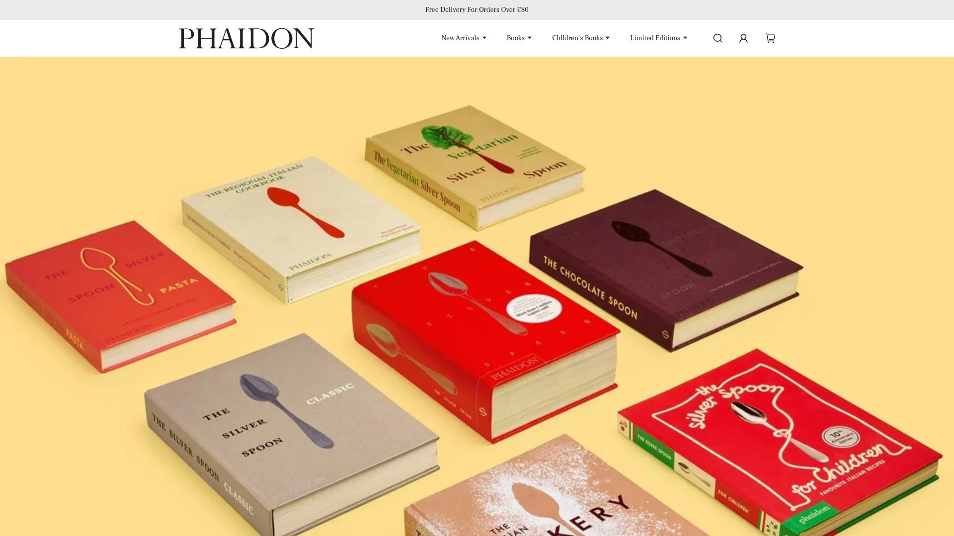 Screenshot phaidon-online.shop