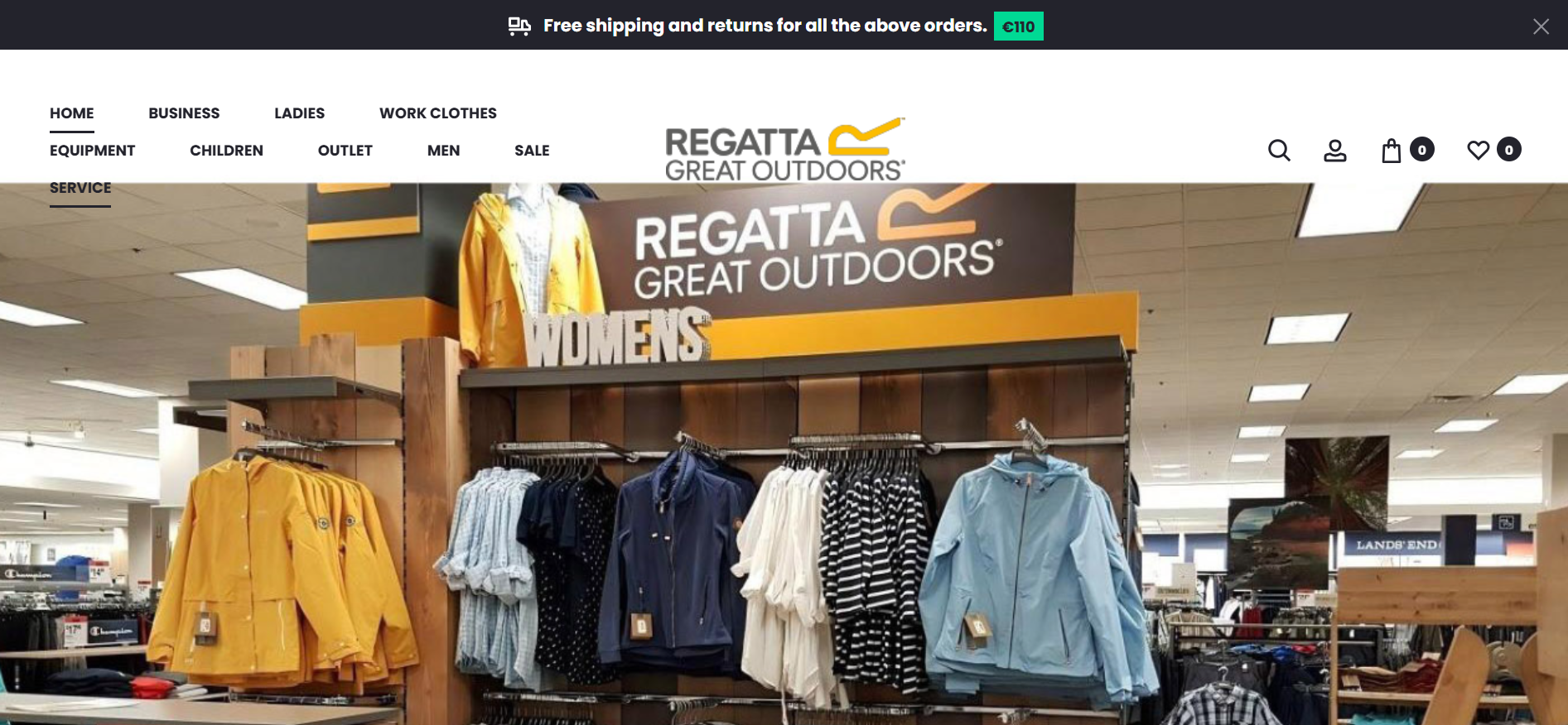 Screenshot regattas.de