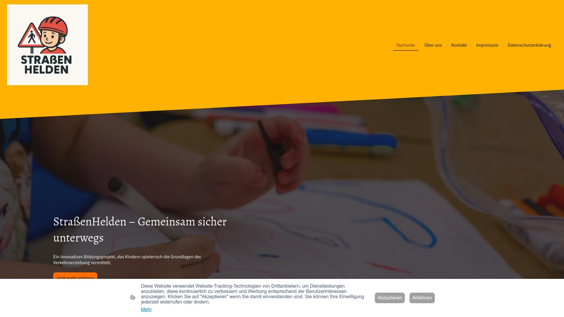 Screenshot strassenhelden.at