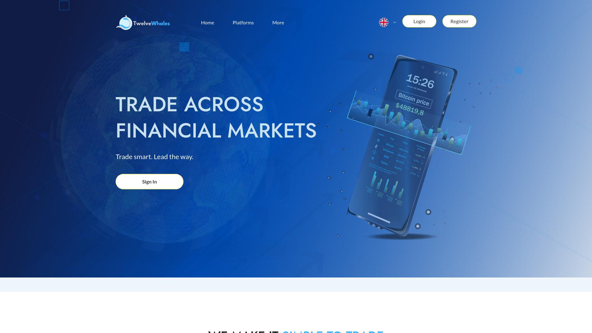 Screenshot twelvewhales.net