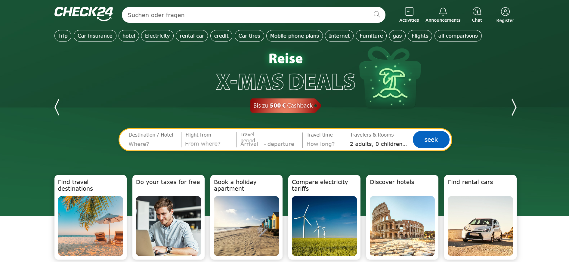 Screenshot check24-anlagen.com