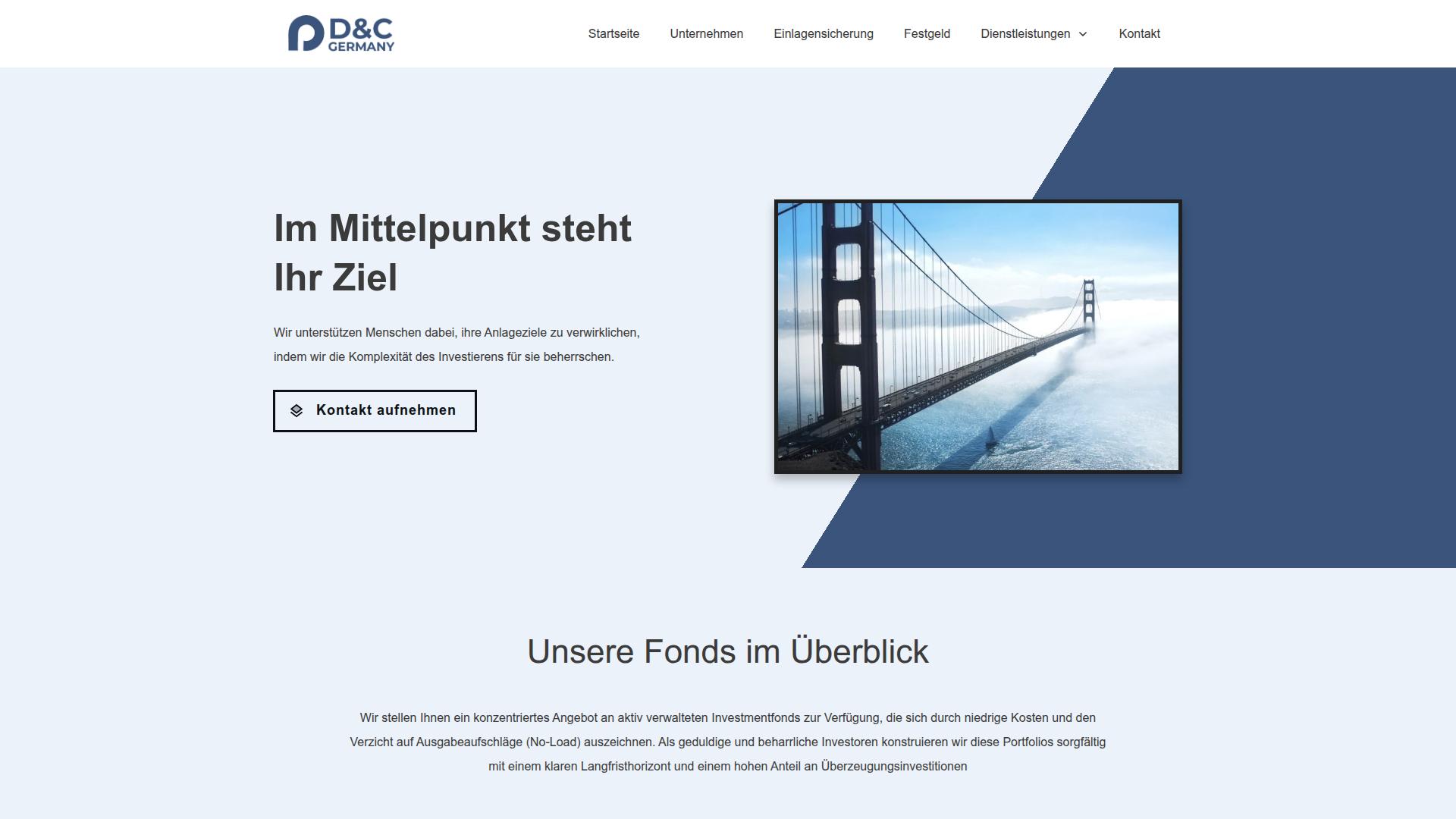 Screenshot dc-germania.com