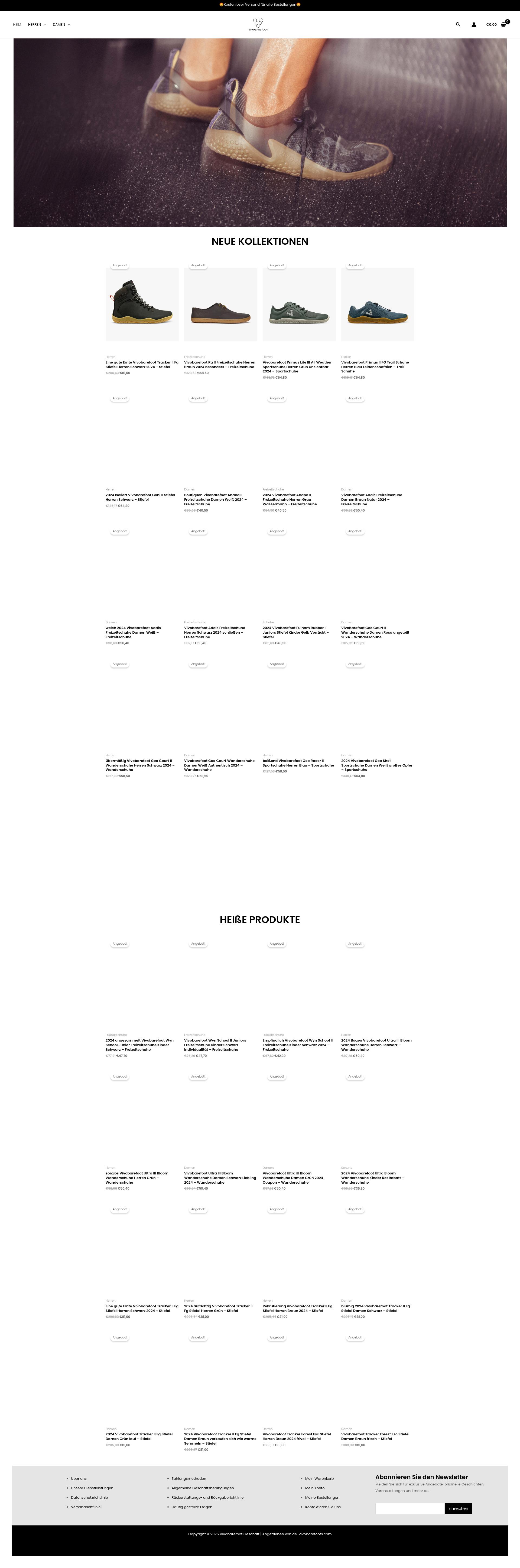 Screenshot de-vivobarefoots.com