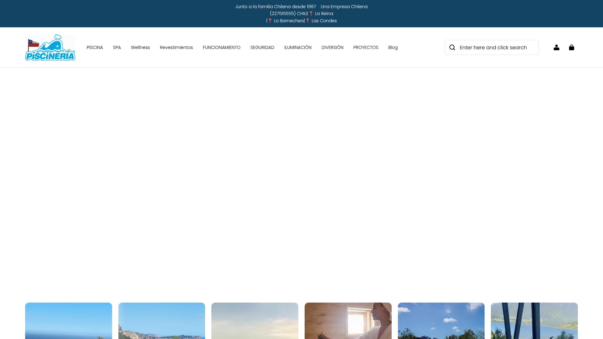 Screenshot piscineria.shop