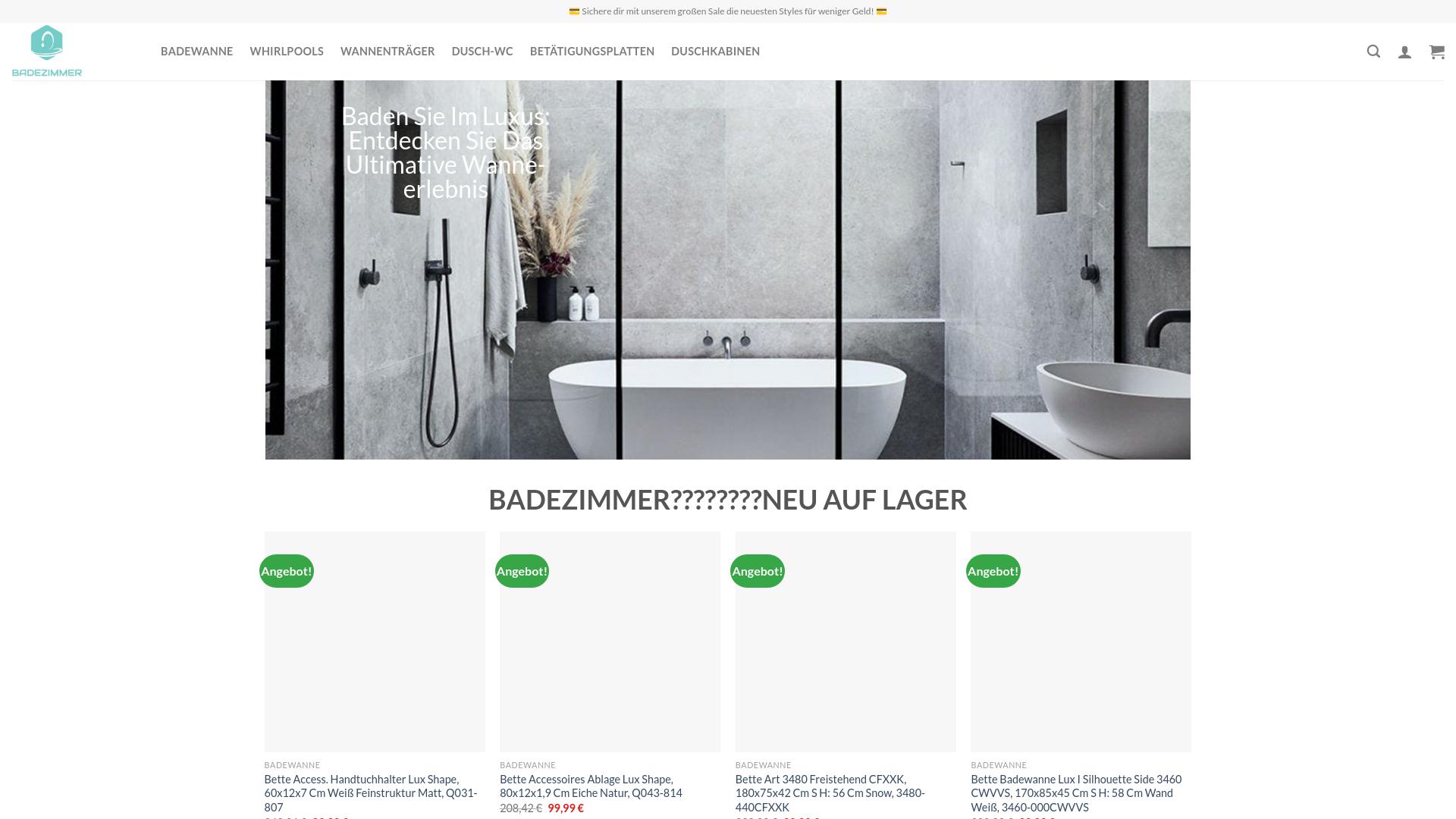 Screenshot groheverkauf.com