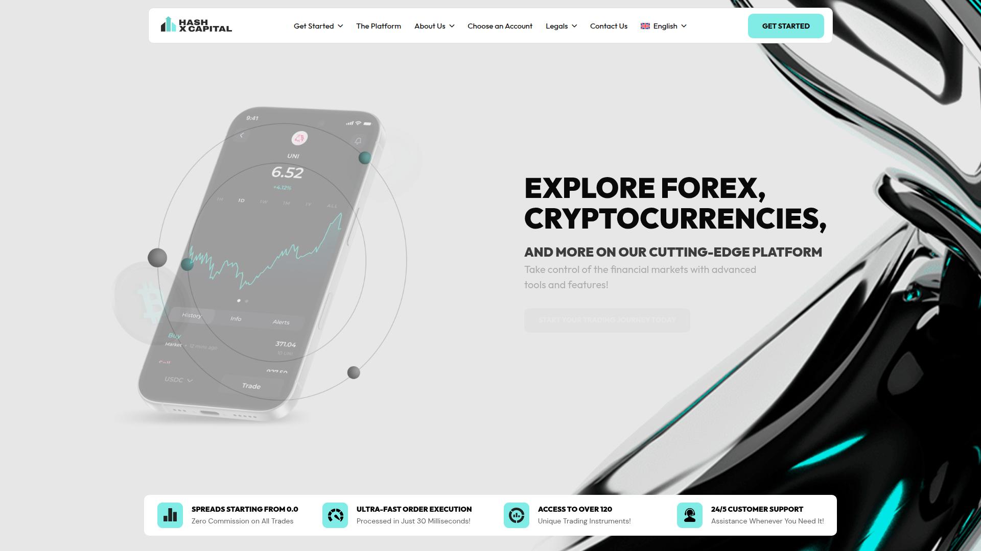 Screenshot hashxcapital.com
