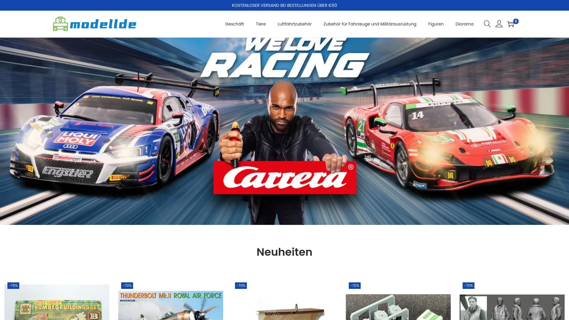 Screenshot modellde.com