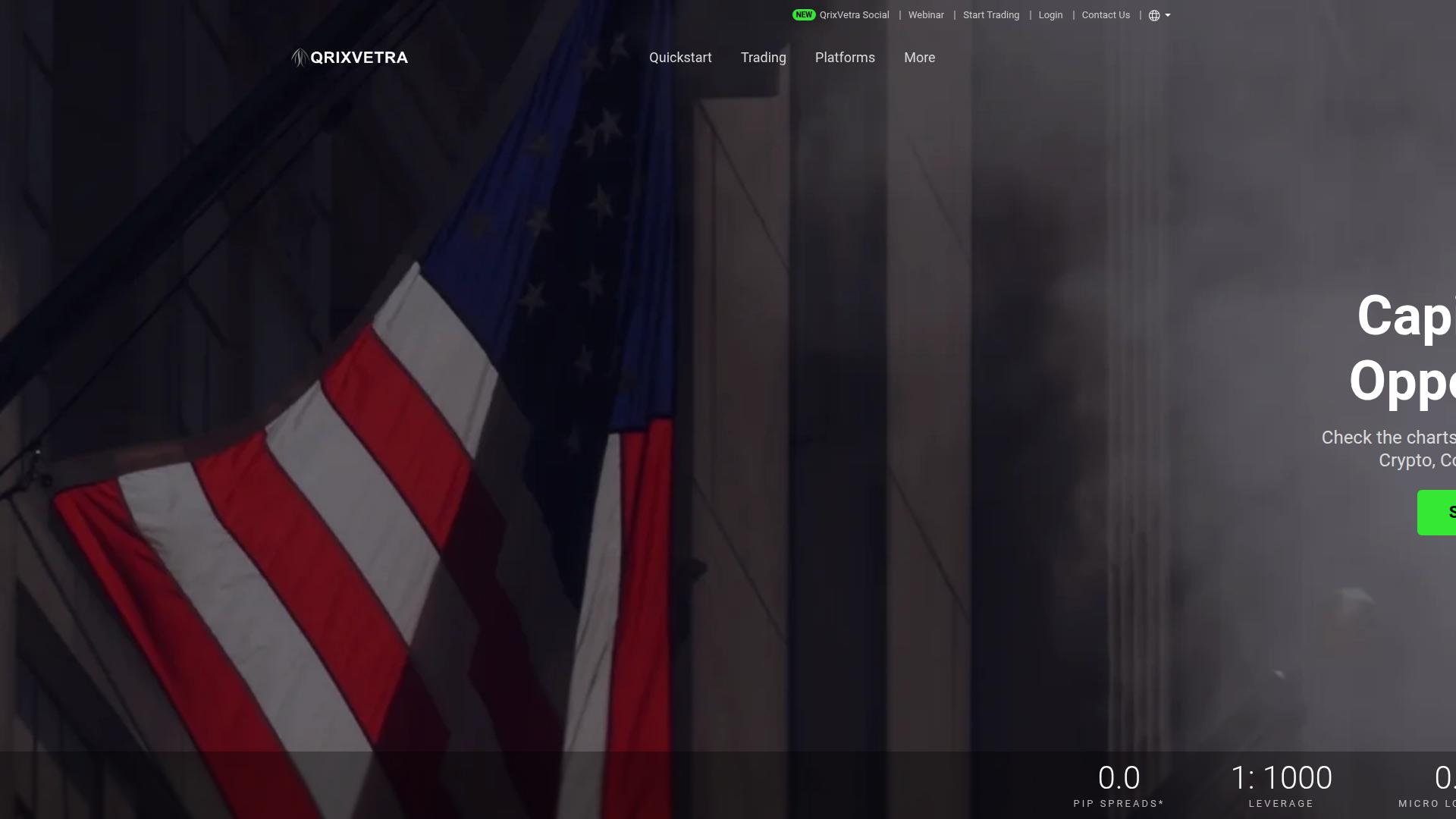 Screenshot qrixvetra.com