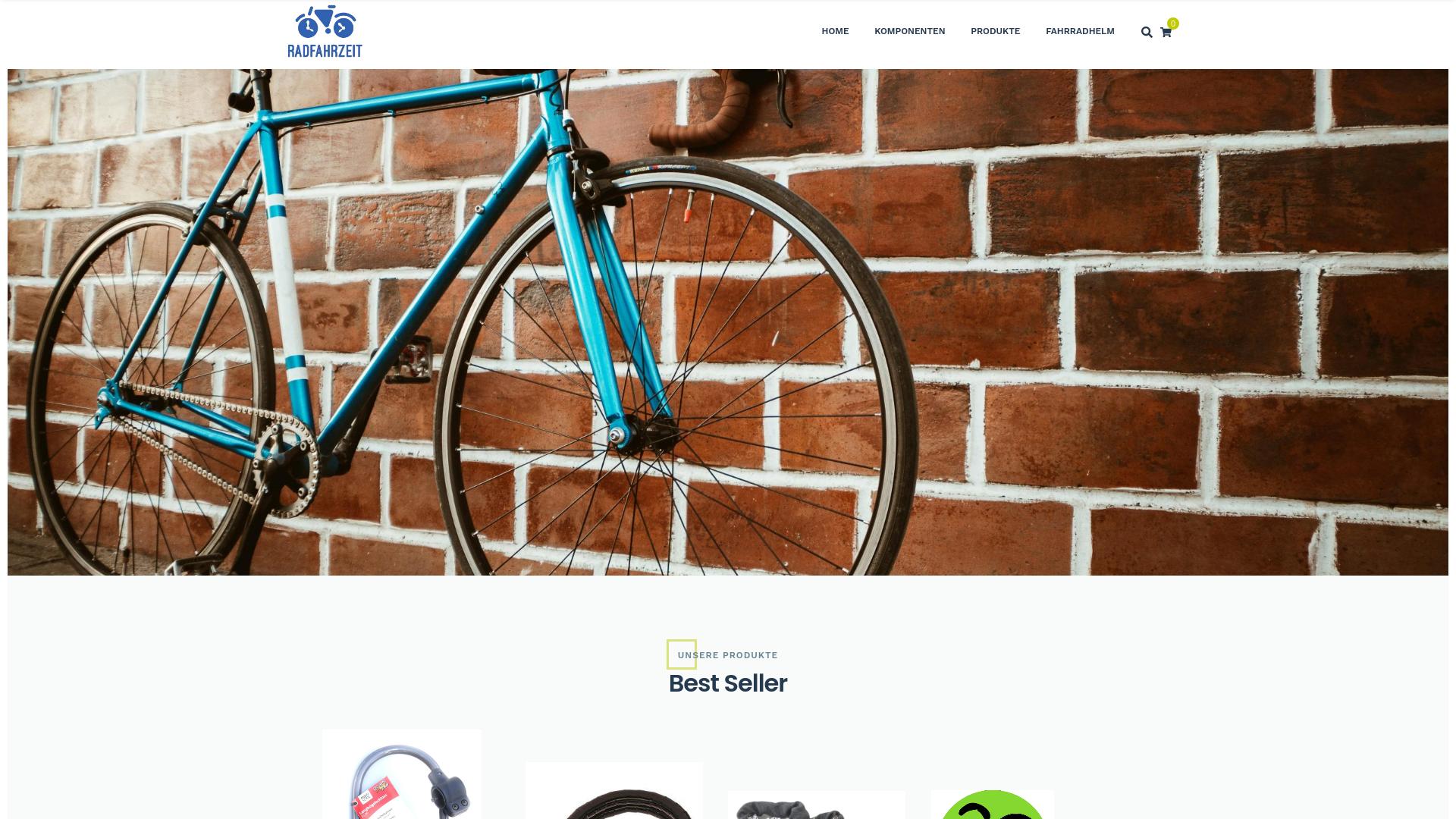 Screenshot radfahrzeit.com