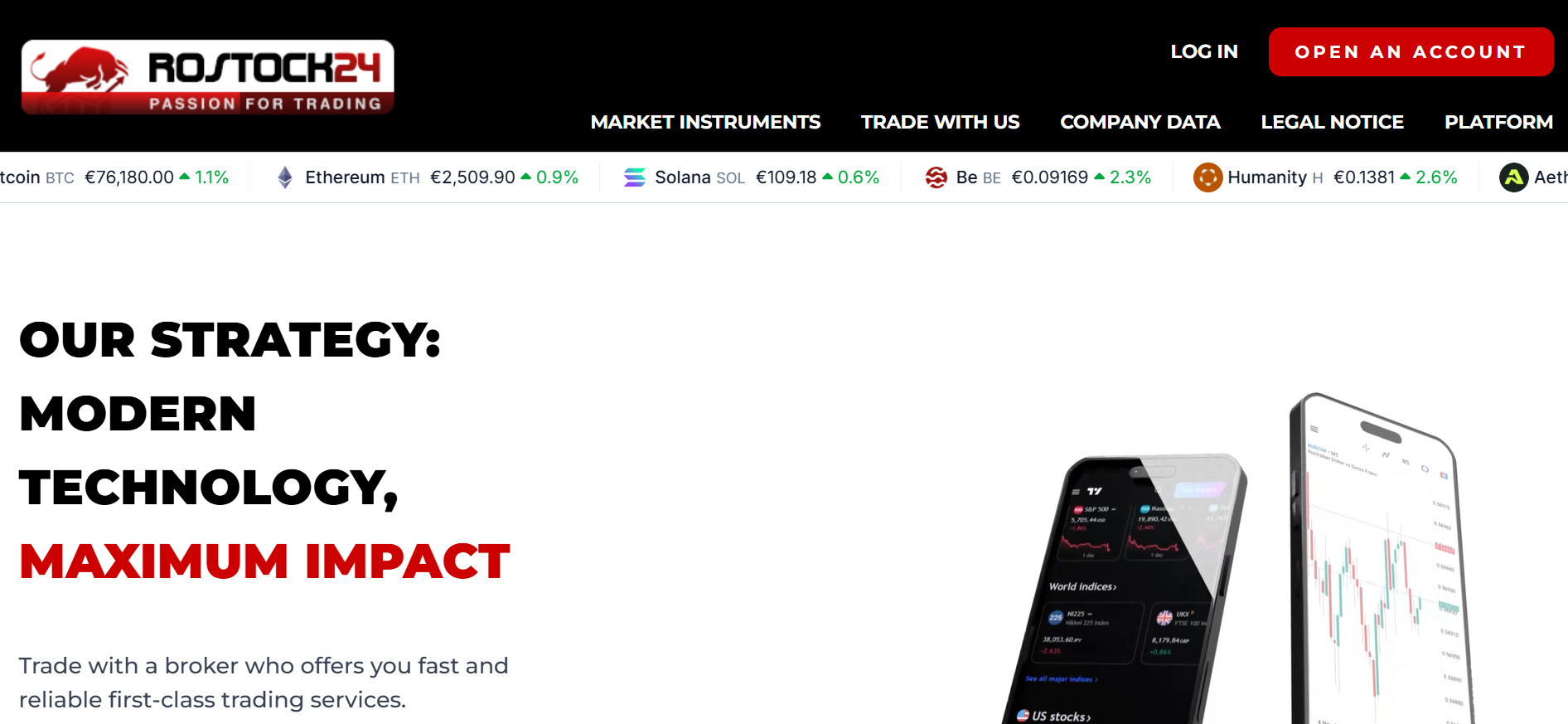 Screenshot rostock24.com