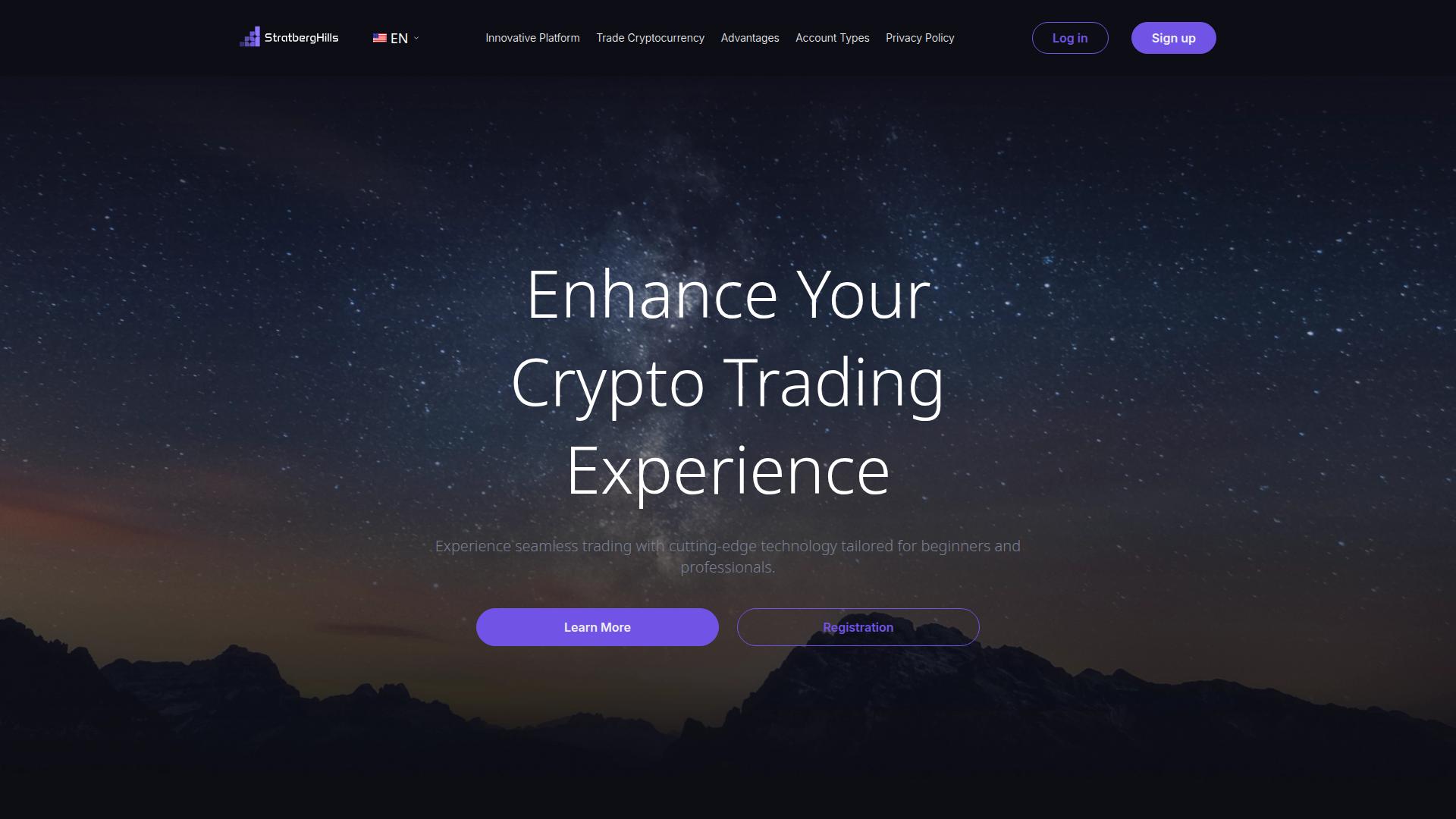 Screenshot stratberghills.com