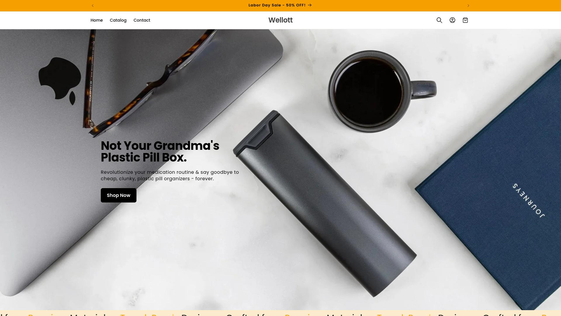 Screenshot wellott.com