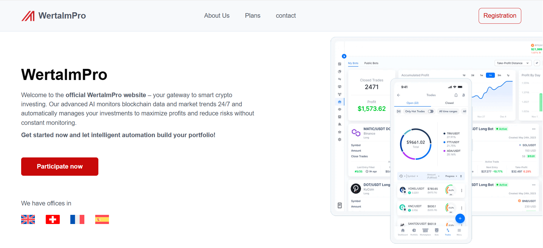 Screenshot wertalmpro.at