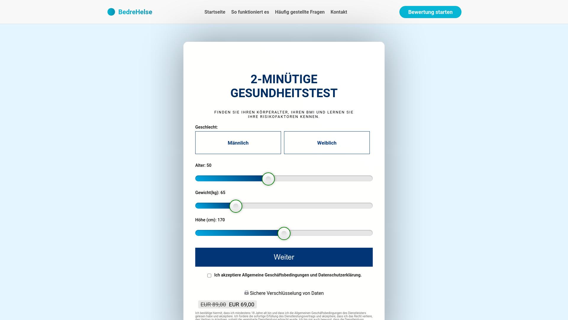 Screenshot besseregesundheit.com