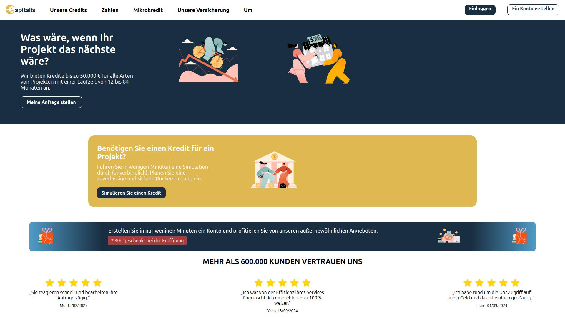 Screenshot capitalisgroup.site