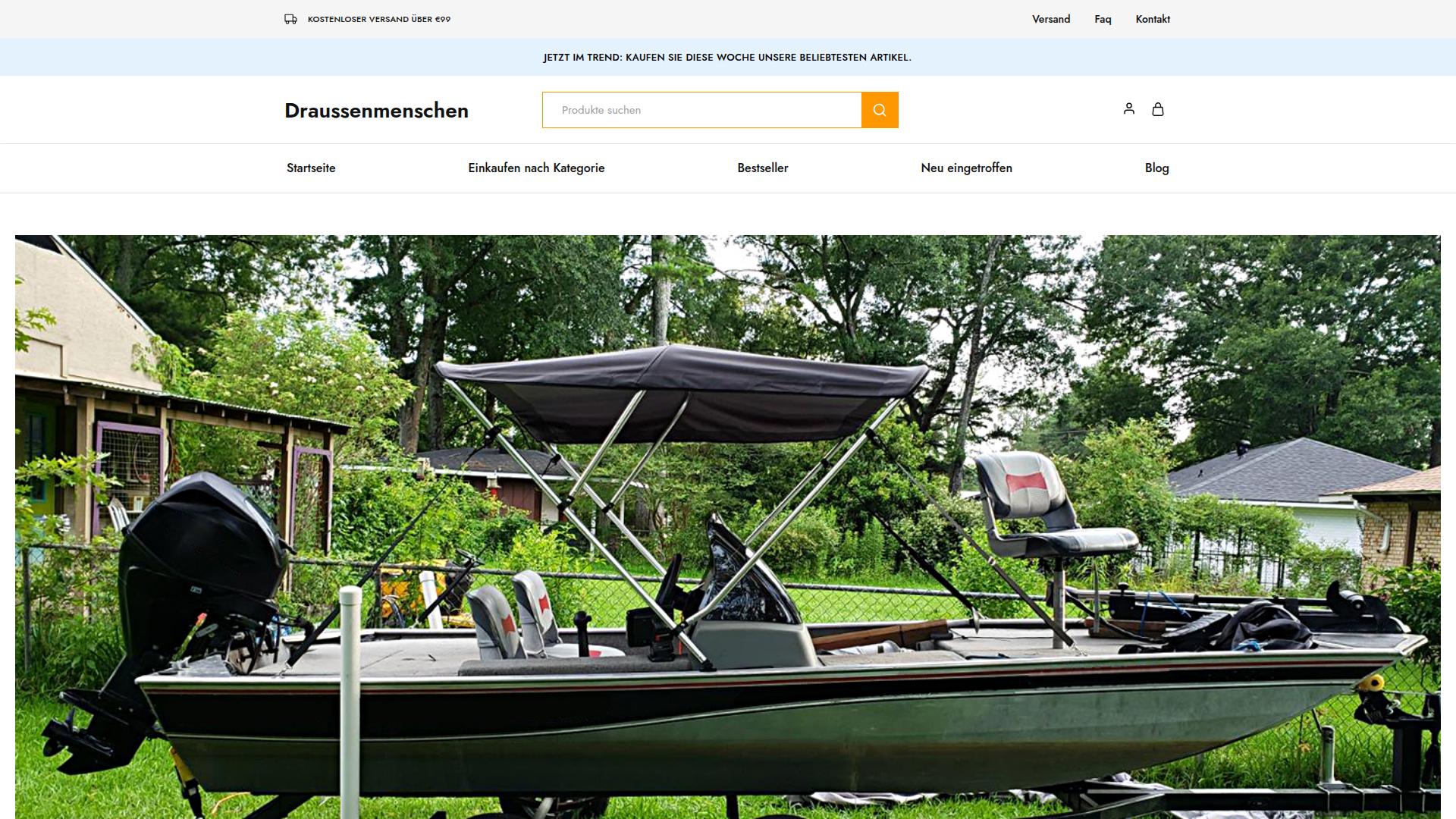 Screenshot draussenmenschen.de