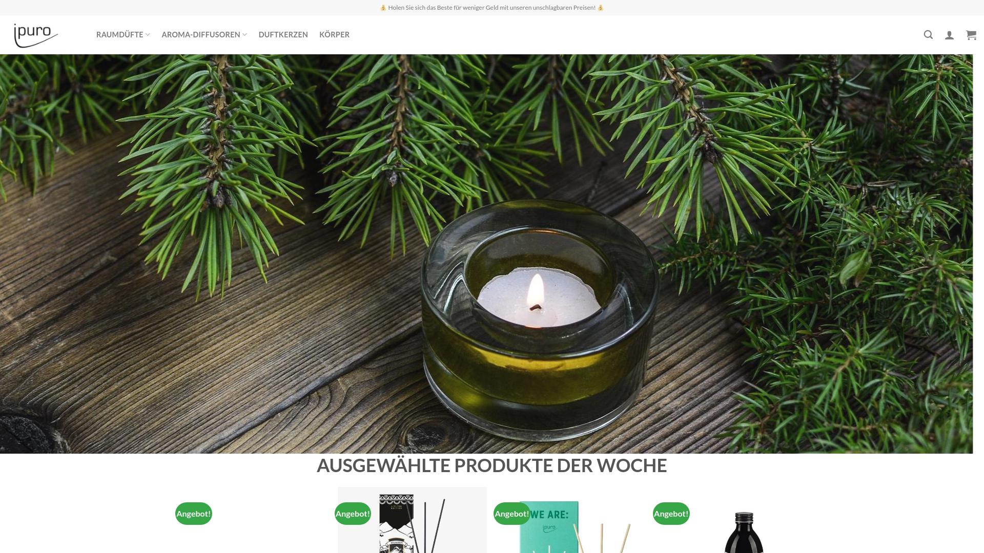 Screenshot ipuroangebote.com