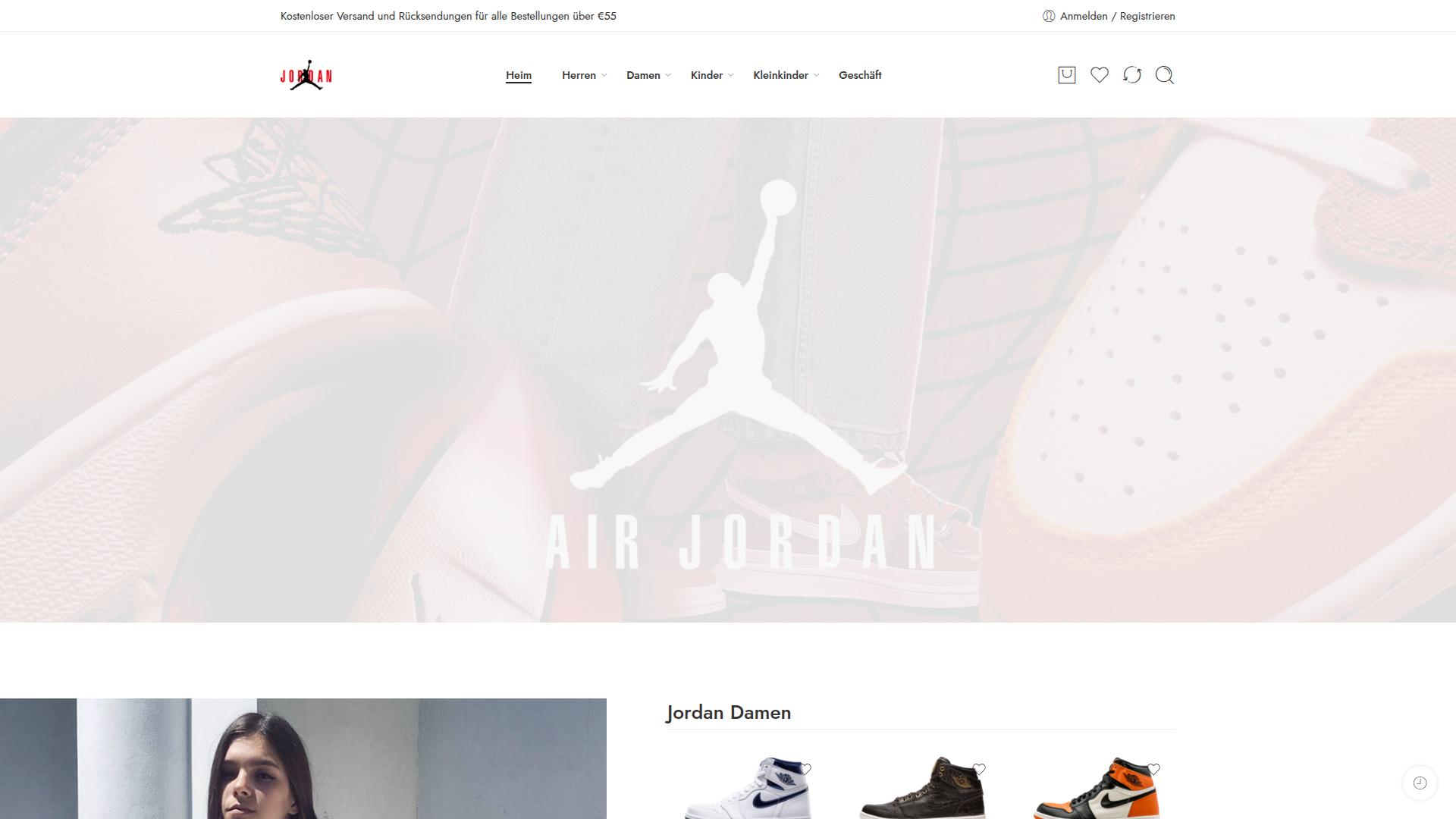 Screenshot jordanat.at
