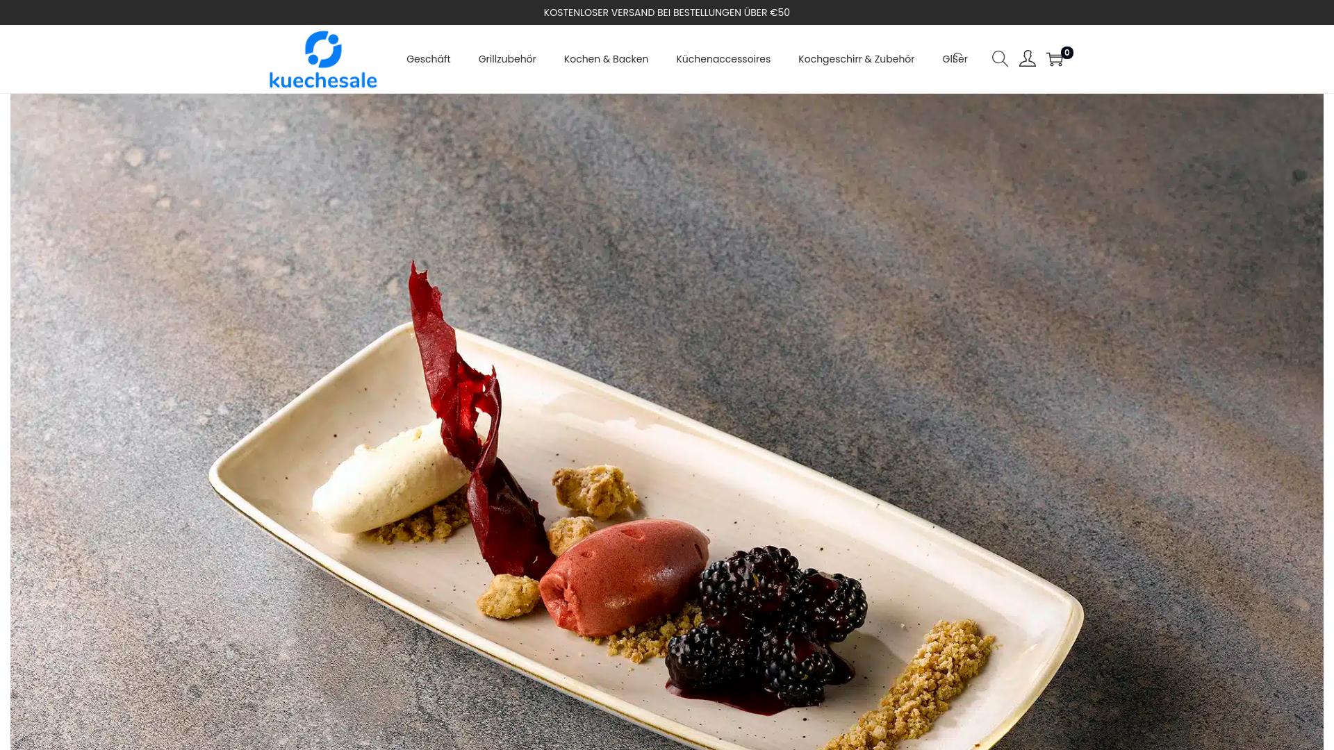 Screenshot kuechesale.com