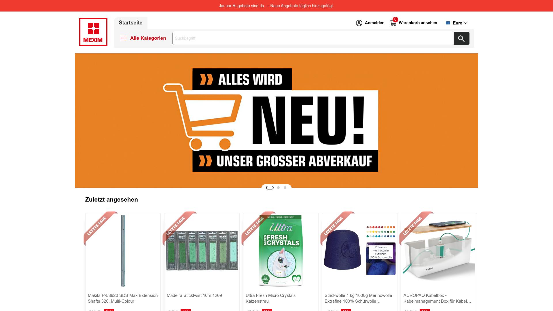 Screenshot mediaxim.com