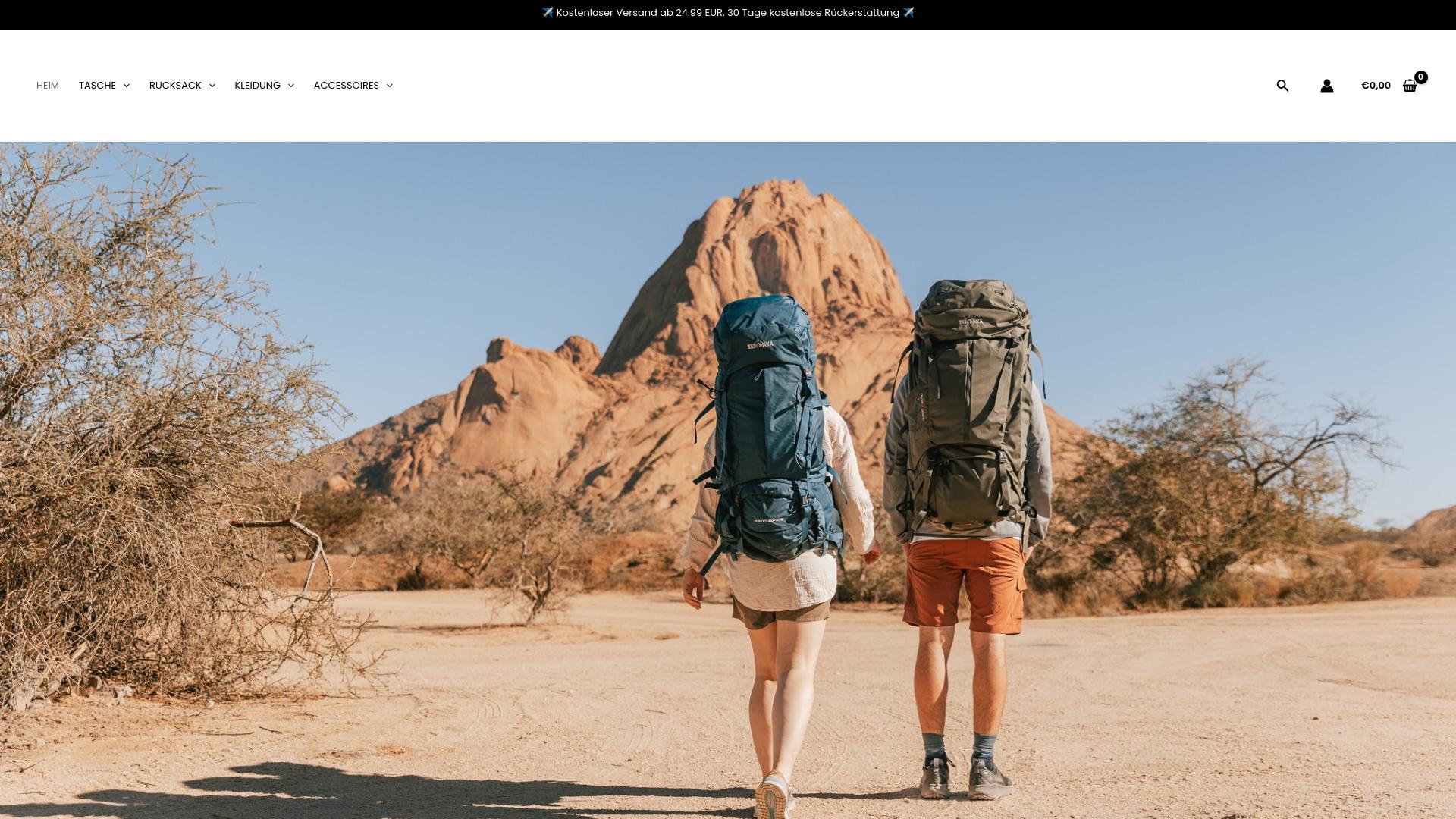 Screenshot tatonka-de.com