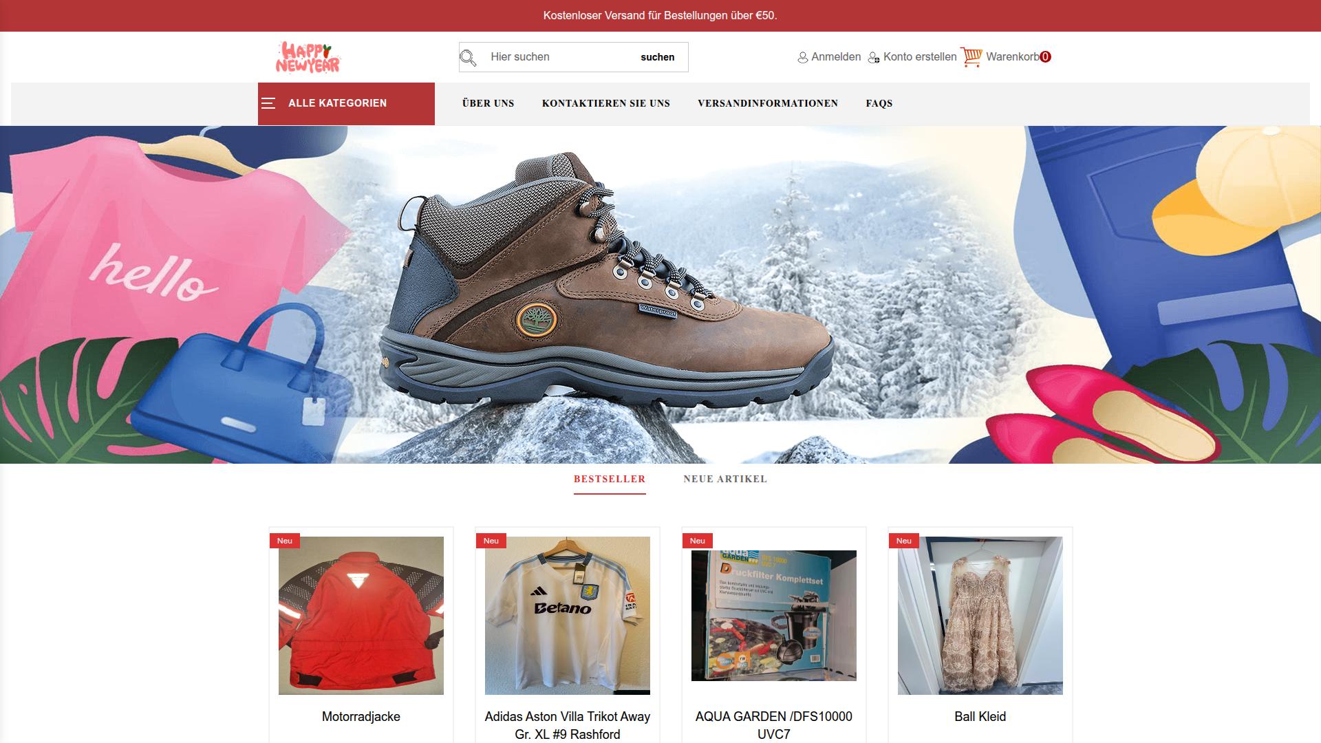 Screenshot upcock.hetouch.shop