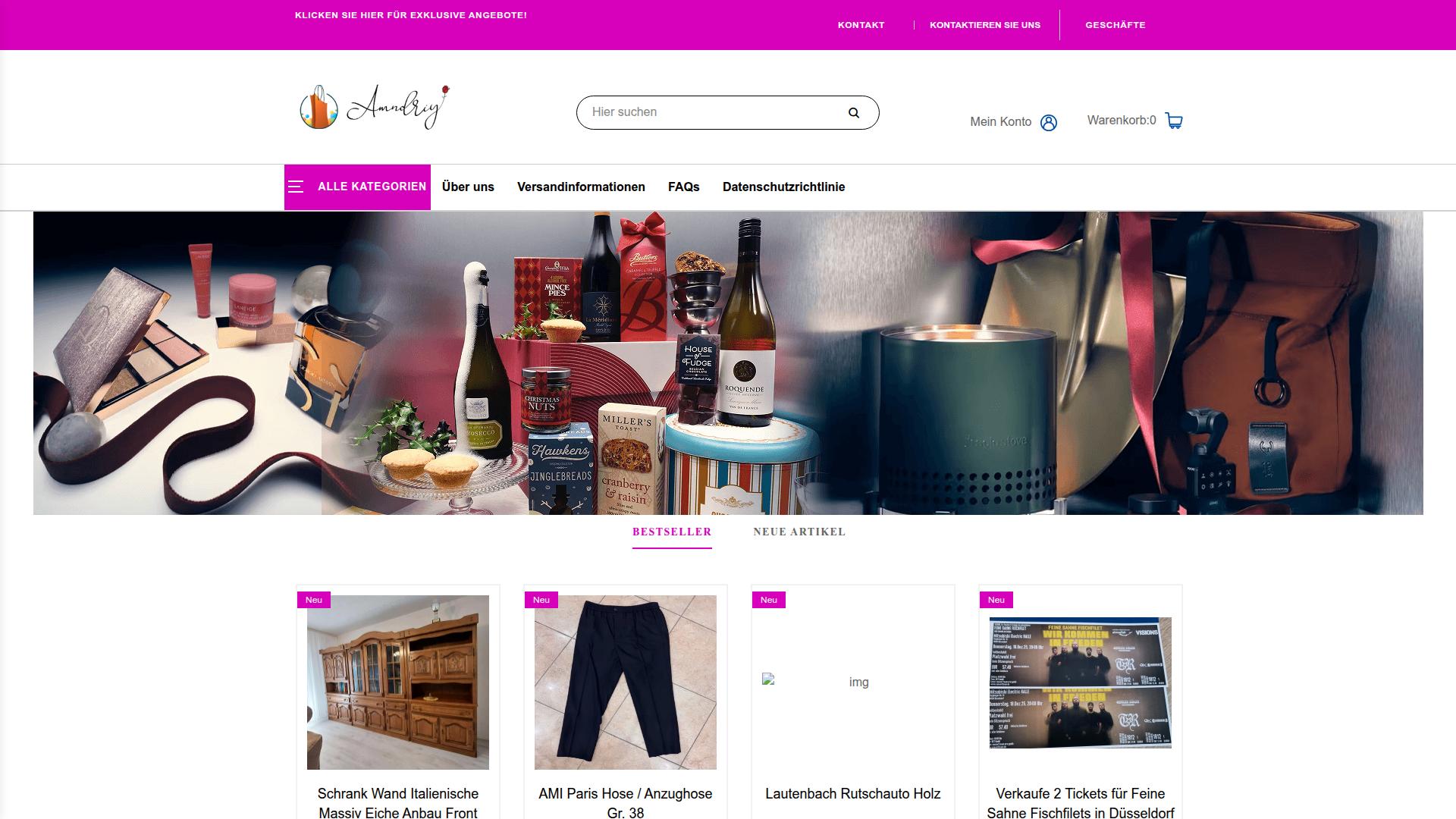 Screenshot vifelt.workscap.shop