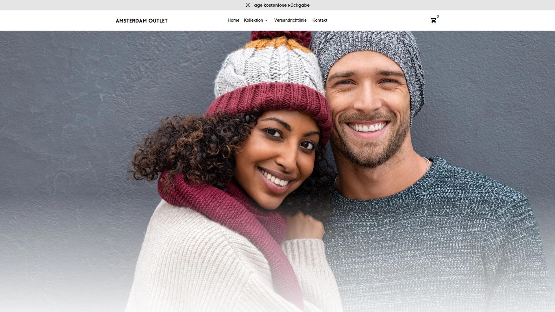 Screenshot amsterdamout.store