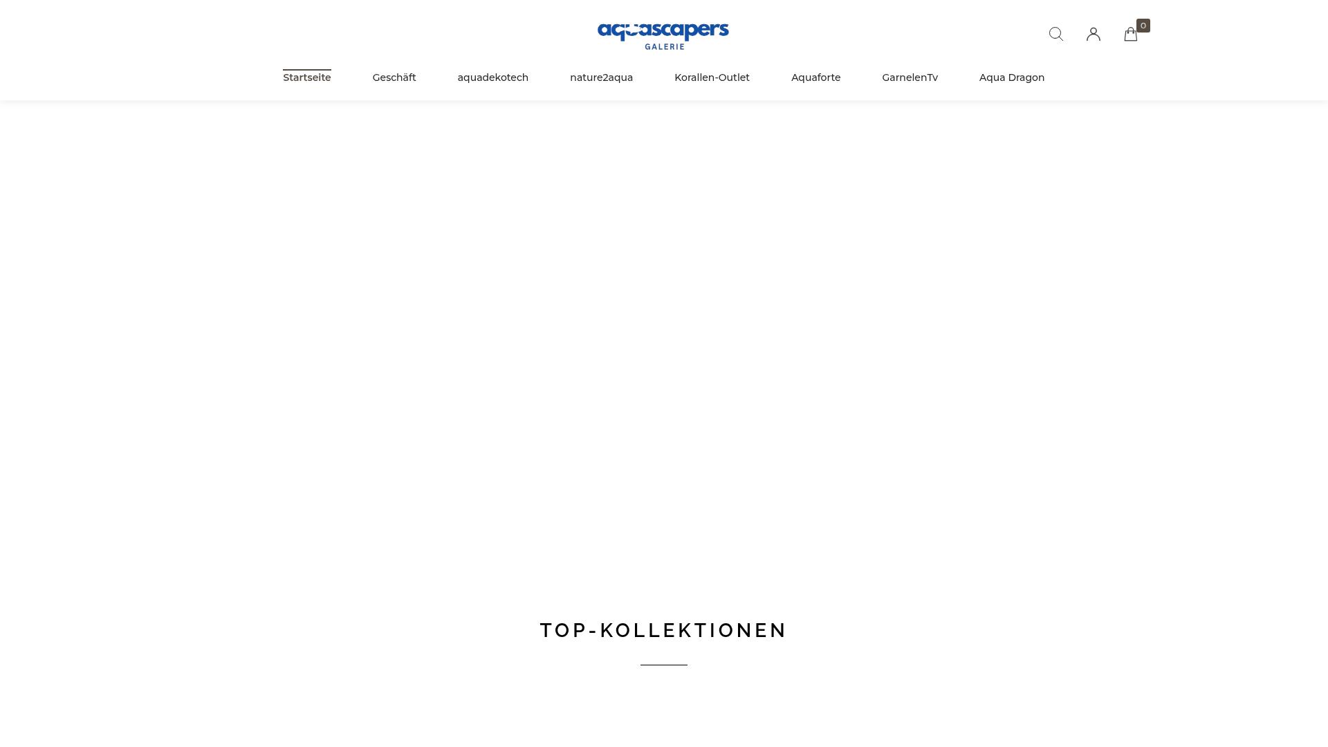 Screenshot aquascapers-galerie.com