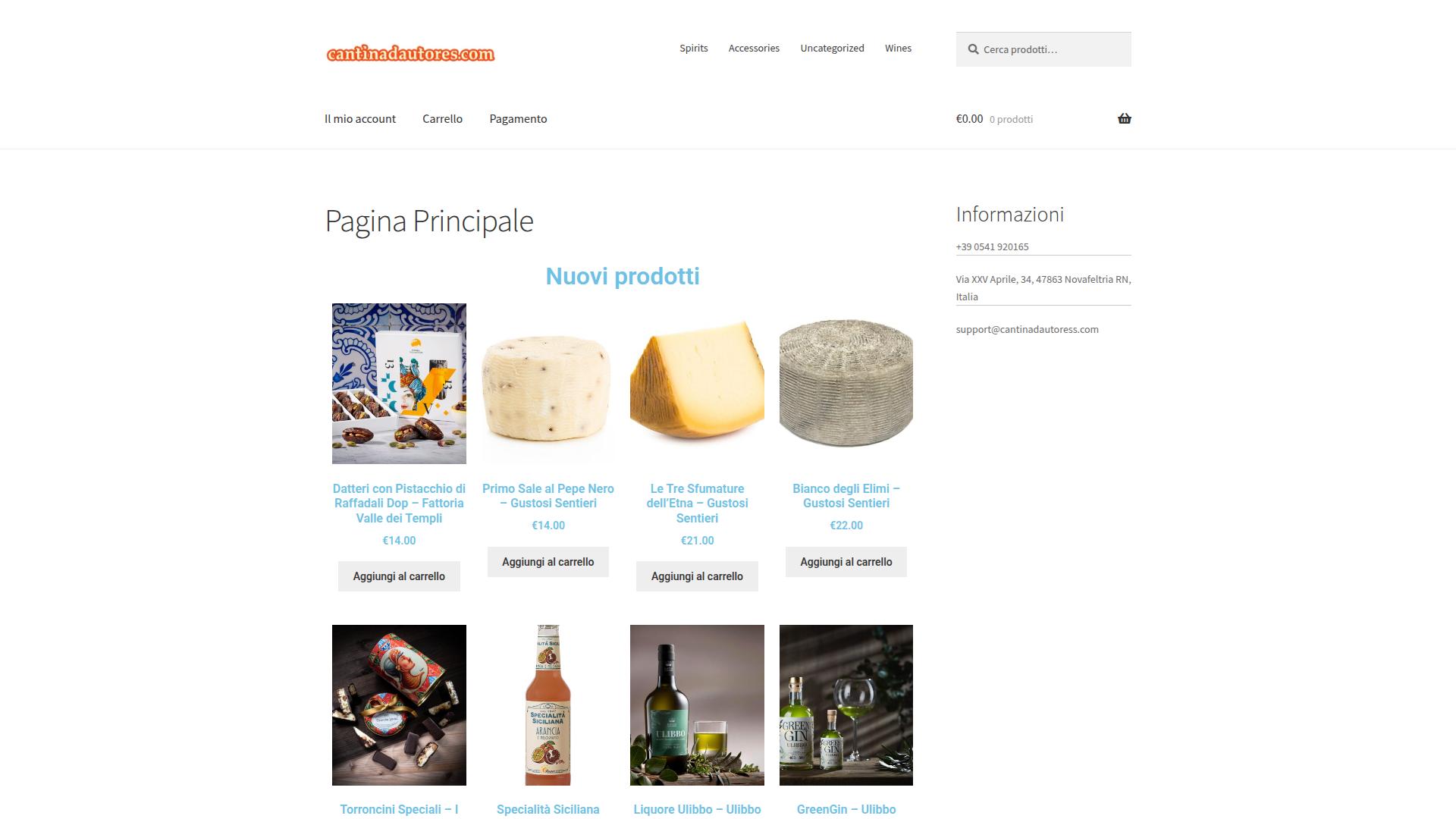 Screenshot cantinadautoress.com