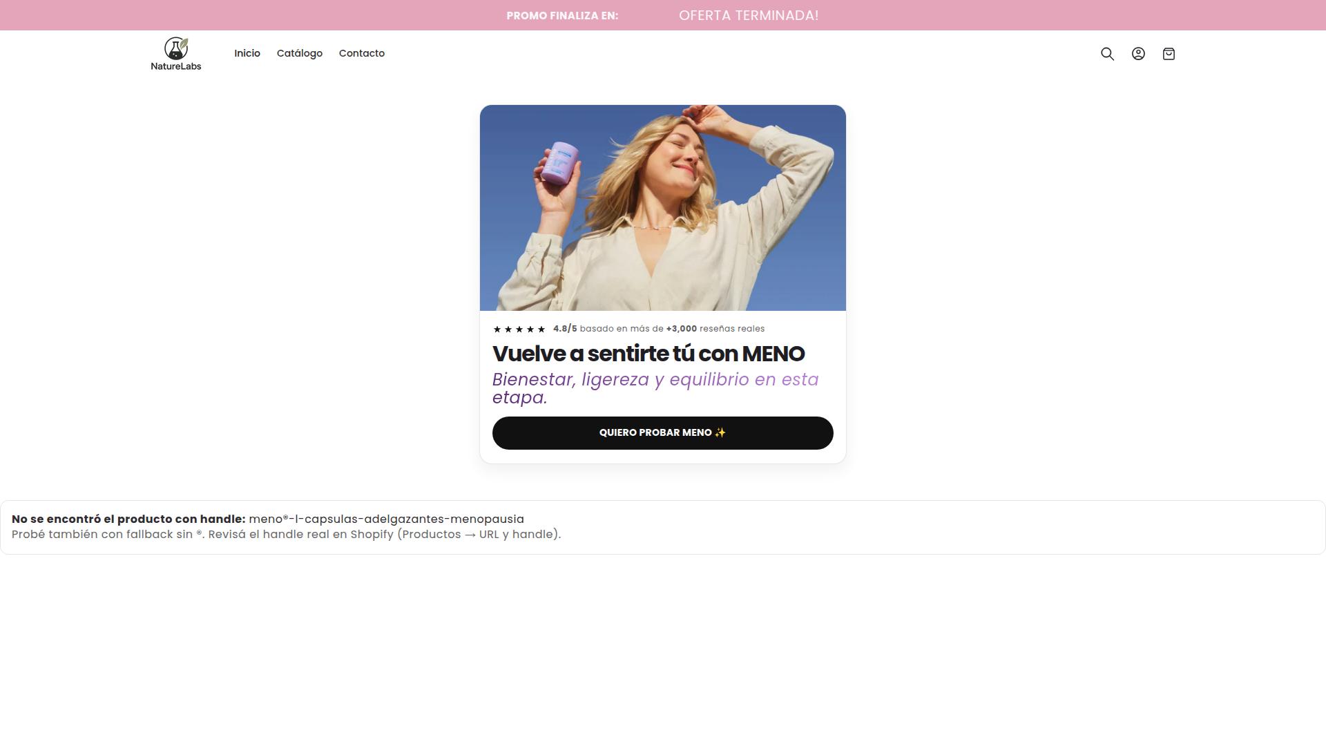 Screenshot naturelabs.store