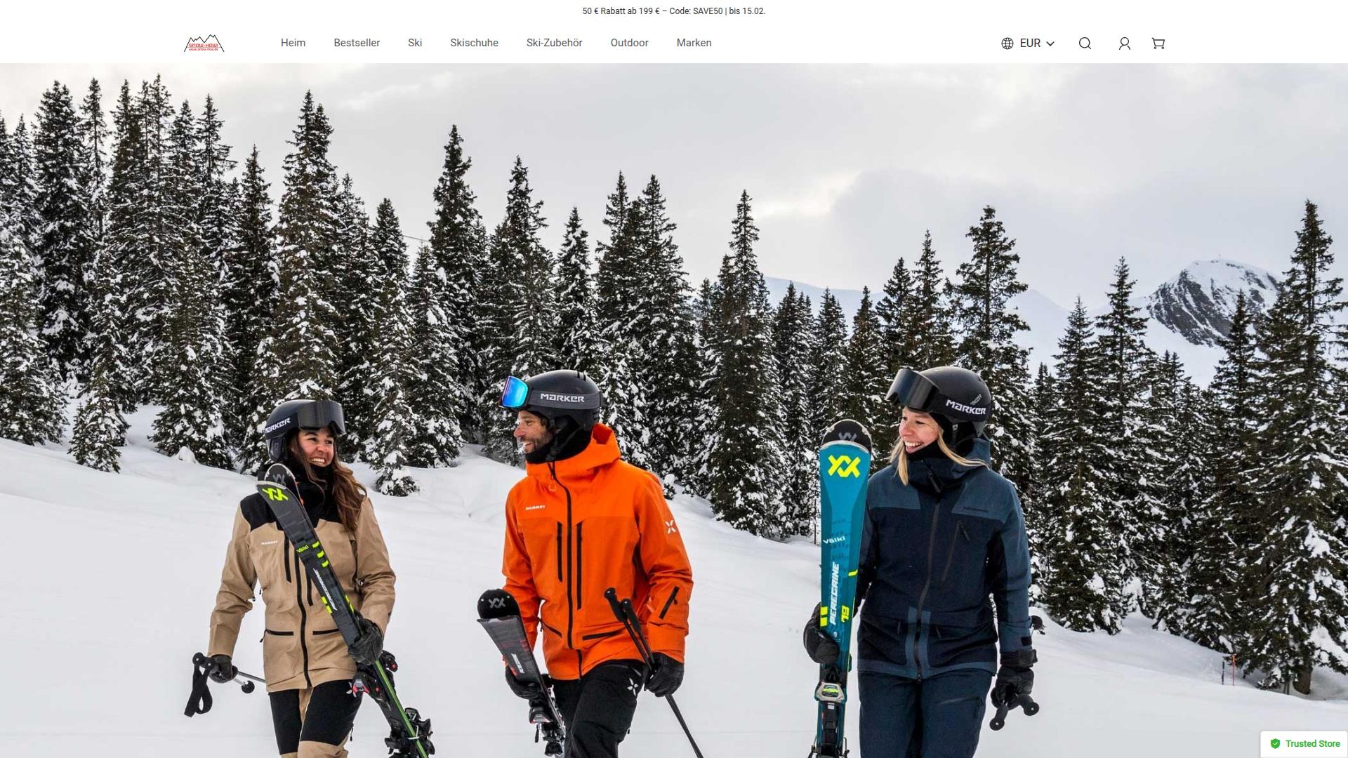 Screenshot snowhow.shop