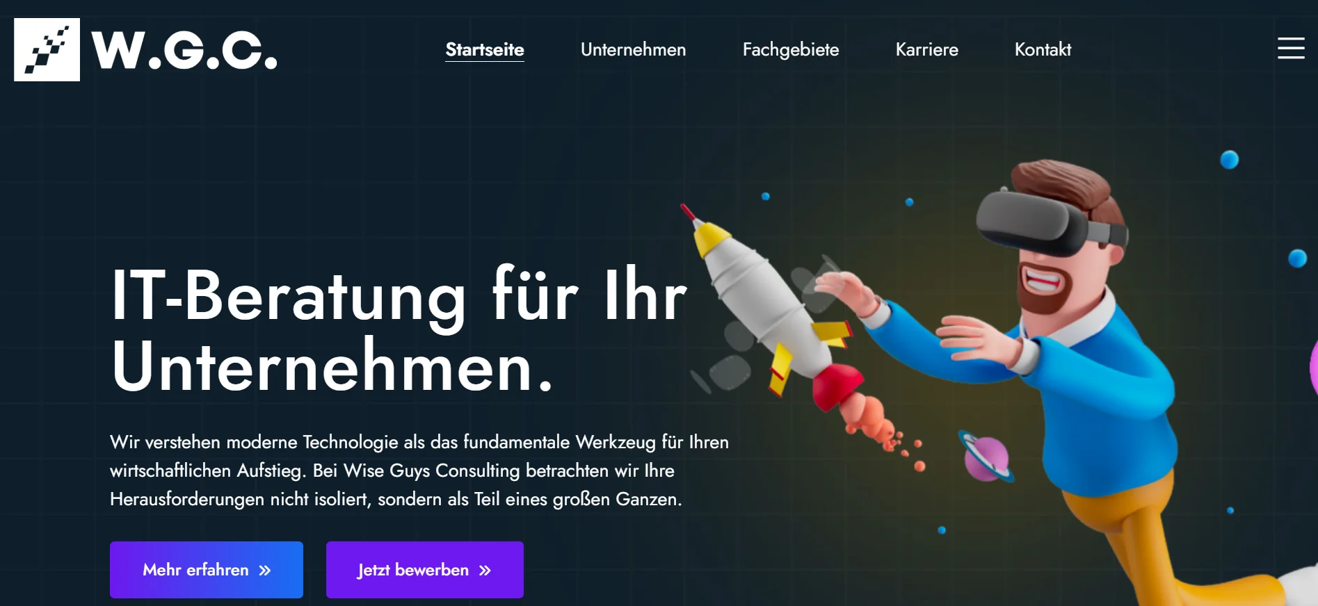 Screenshot wise-guys-consulting.de