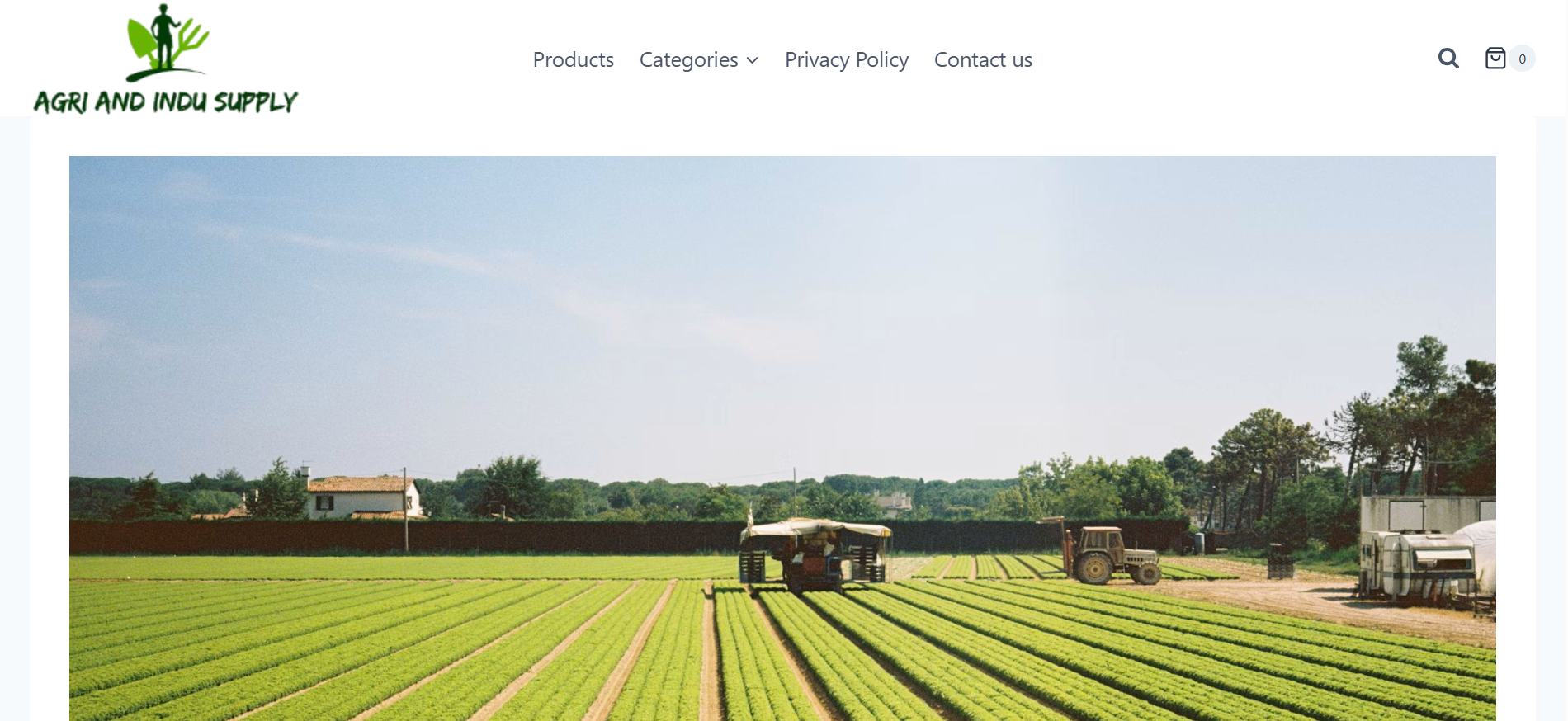 Screenshot agriandindusupply.com