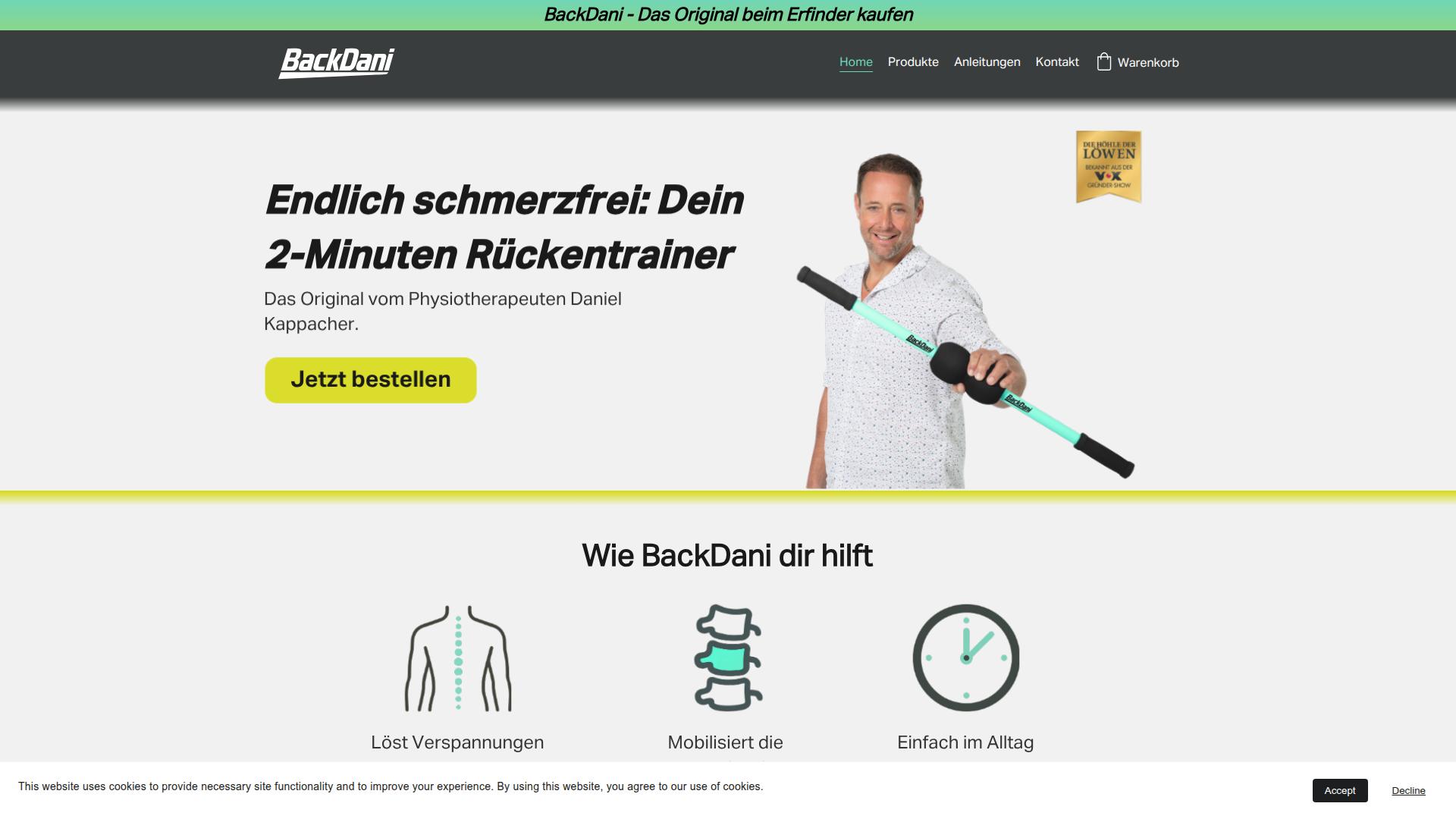 Screenshot back-dani.shop