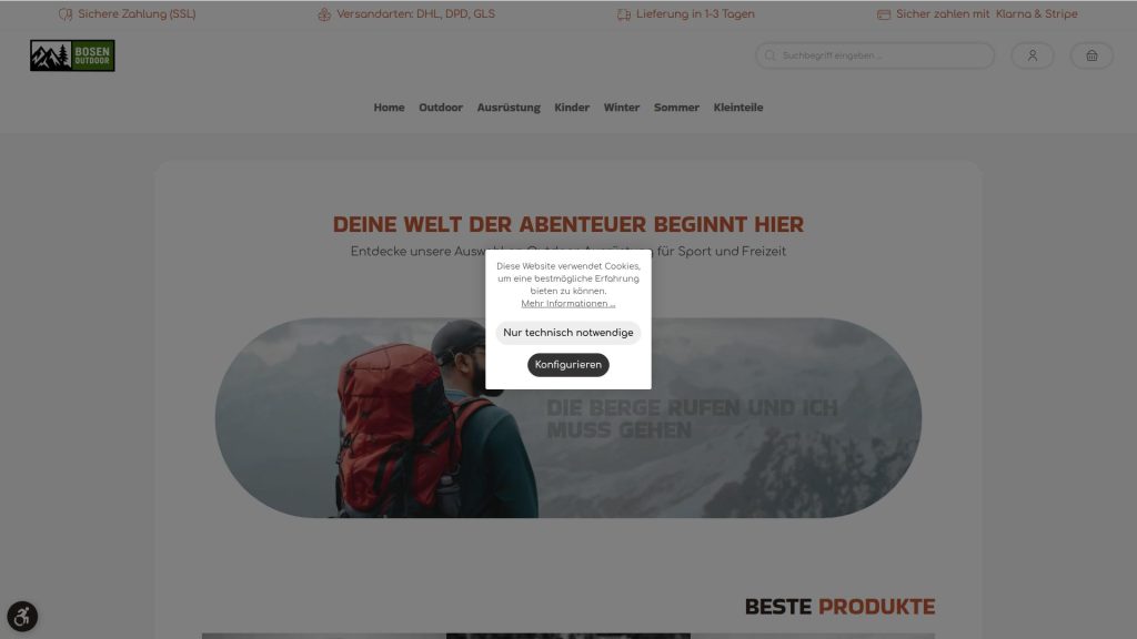 bosen-outdoor.com