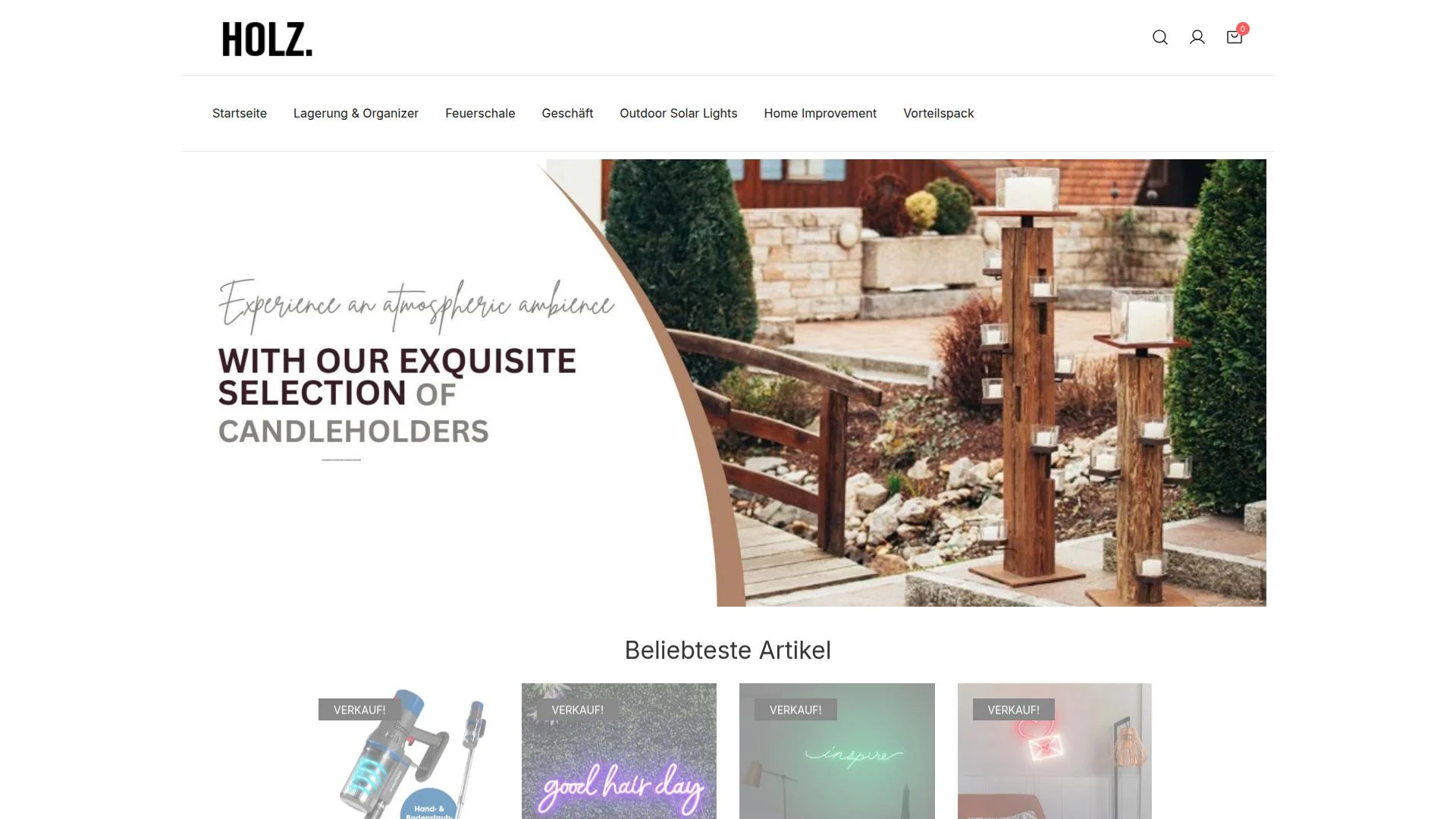 Screenshot dekorativeholzprodukte.com