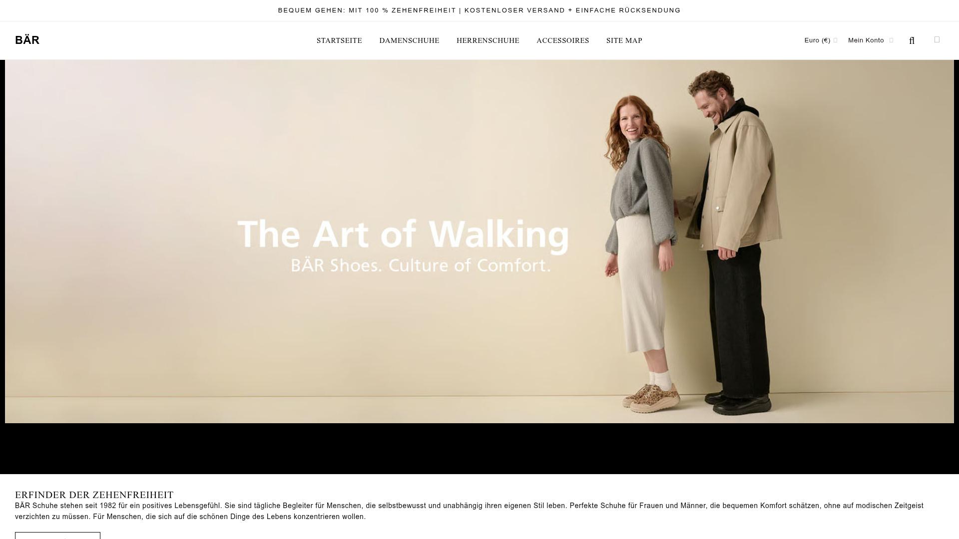 Screenshot schuhebaer.com