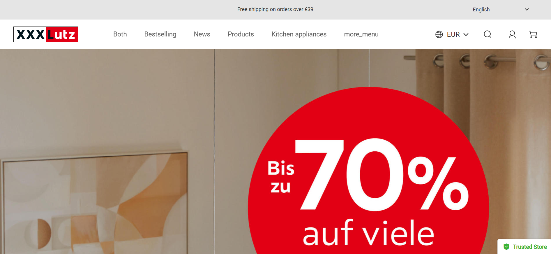 Screenshot xxxlutz-eu.shop