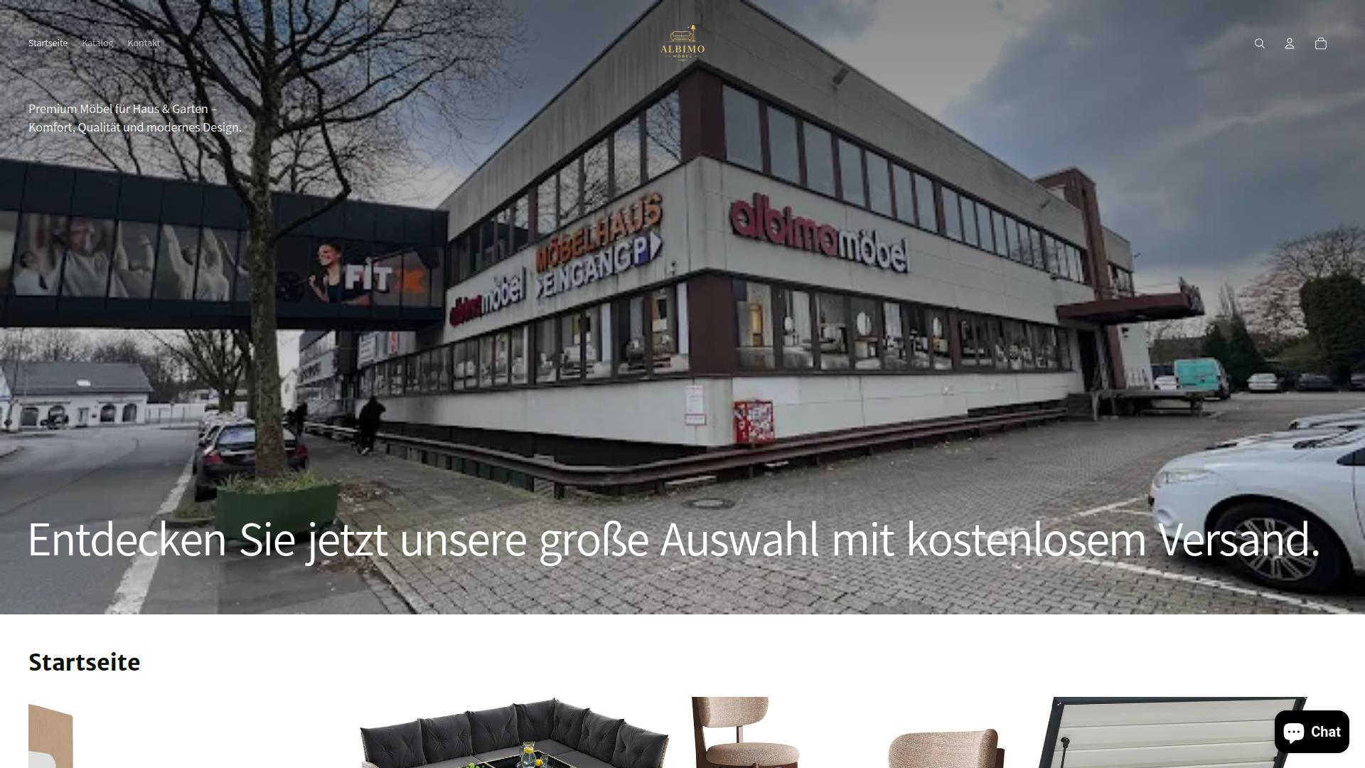 Screenshot albimo.shop