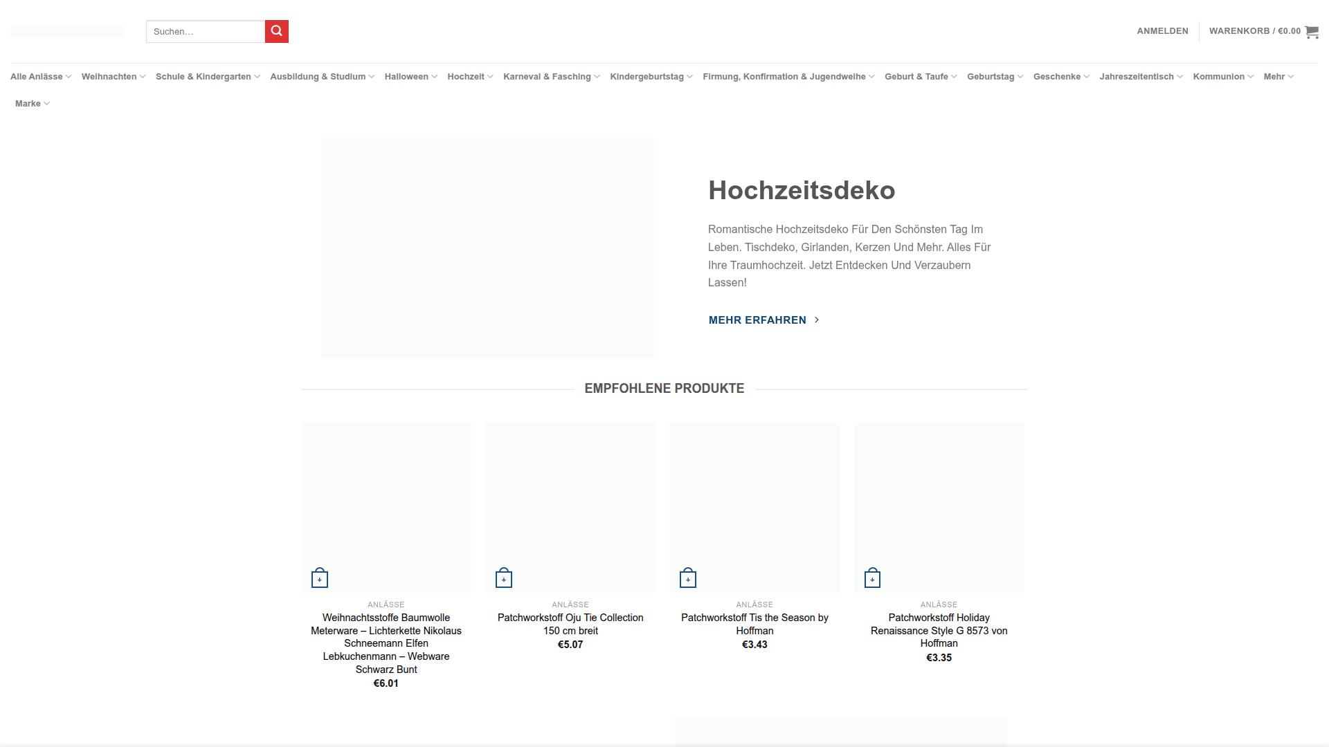 Screenshot anlassgeschenke.com
