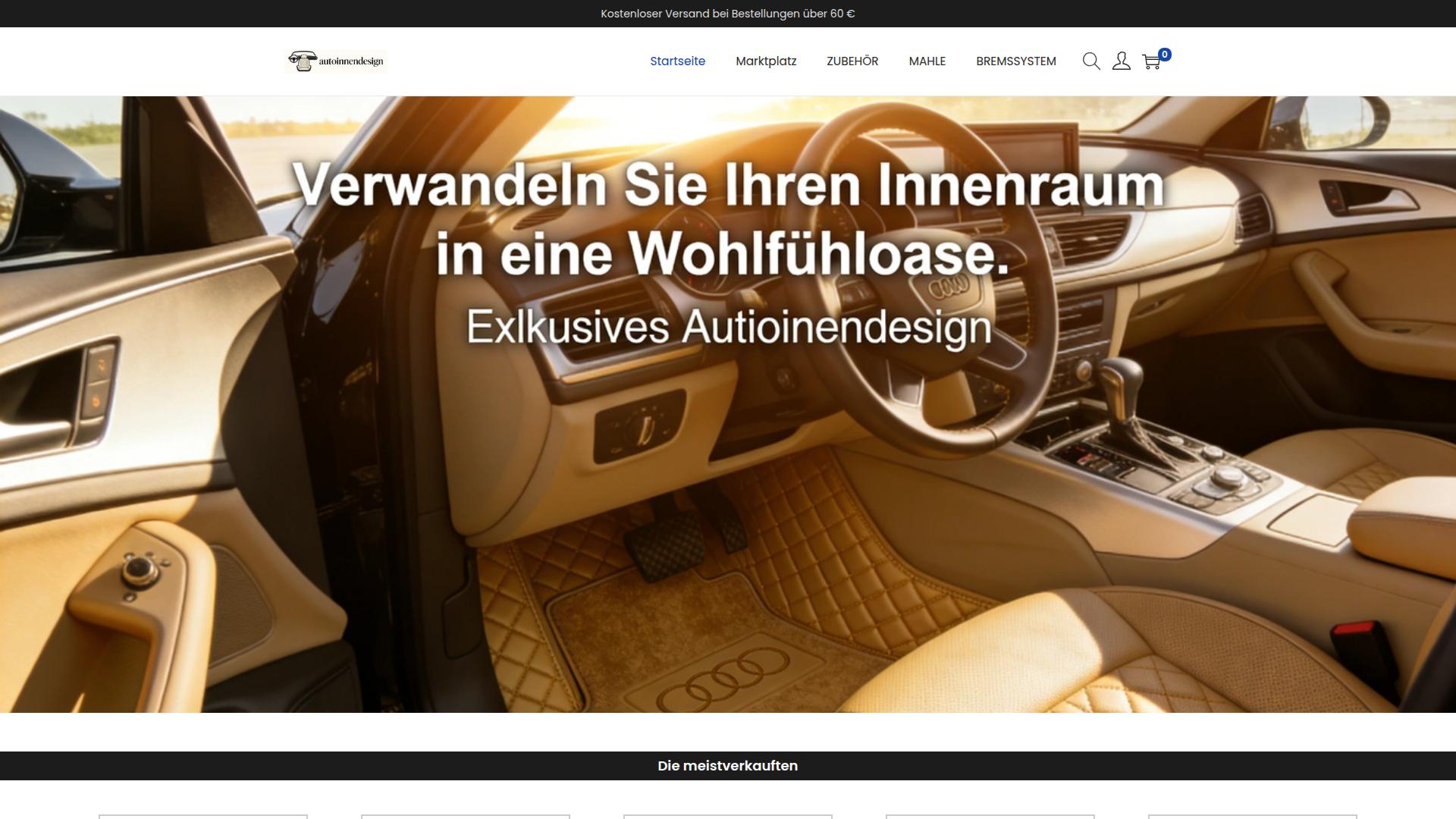 Screenshot autoinnendesign.com