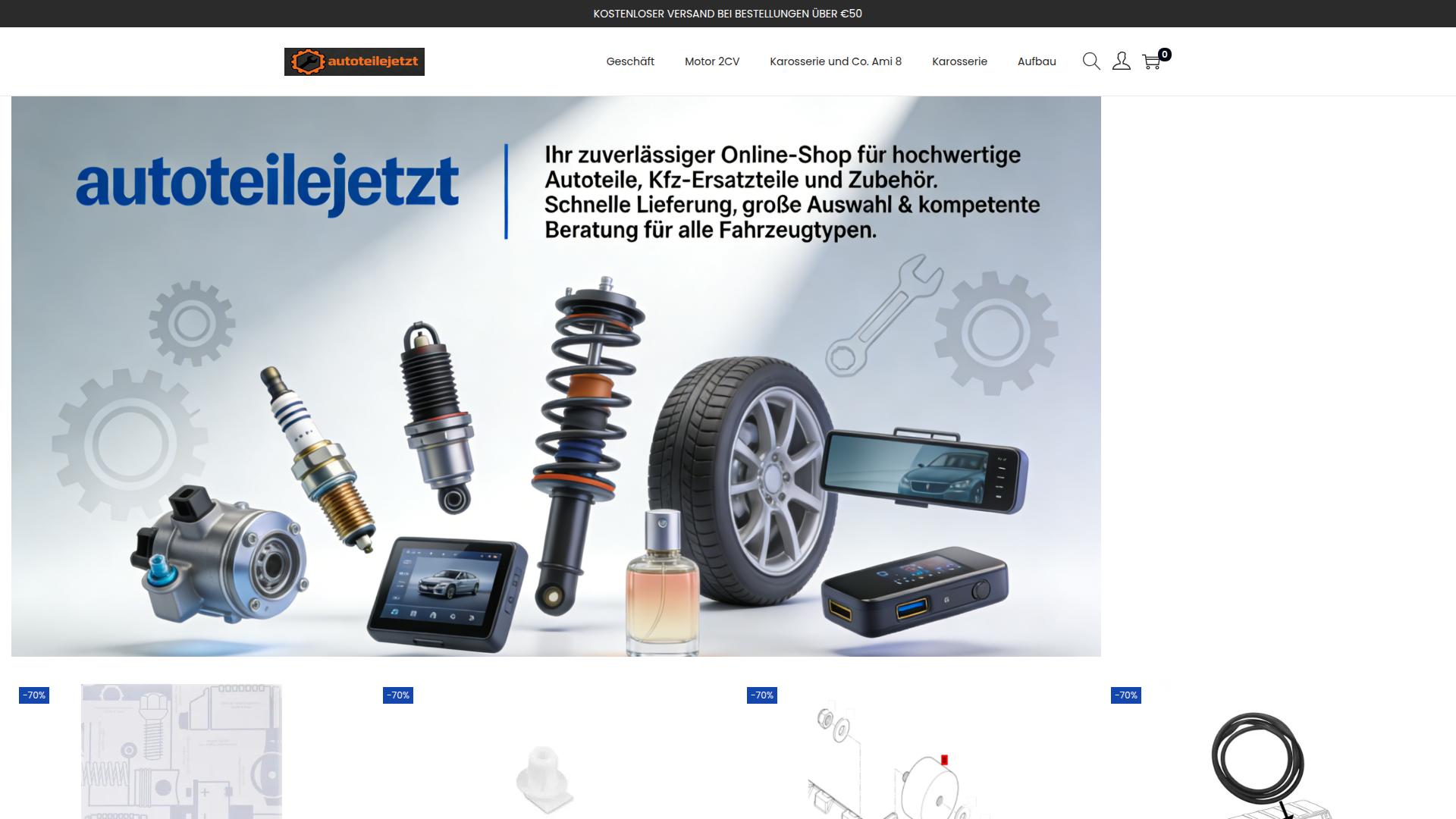 Screenshot autoteilejetzt.com