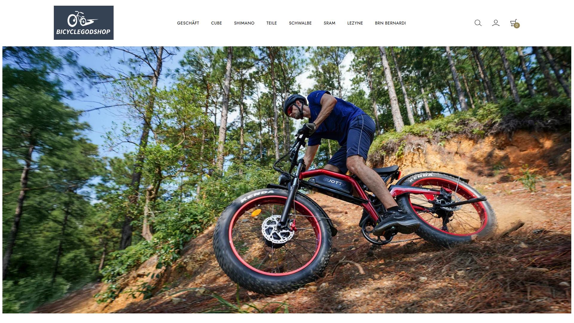 Screenshot bicyclegodshop.com